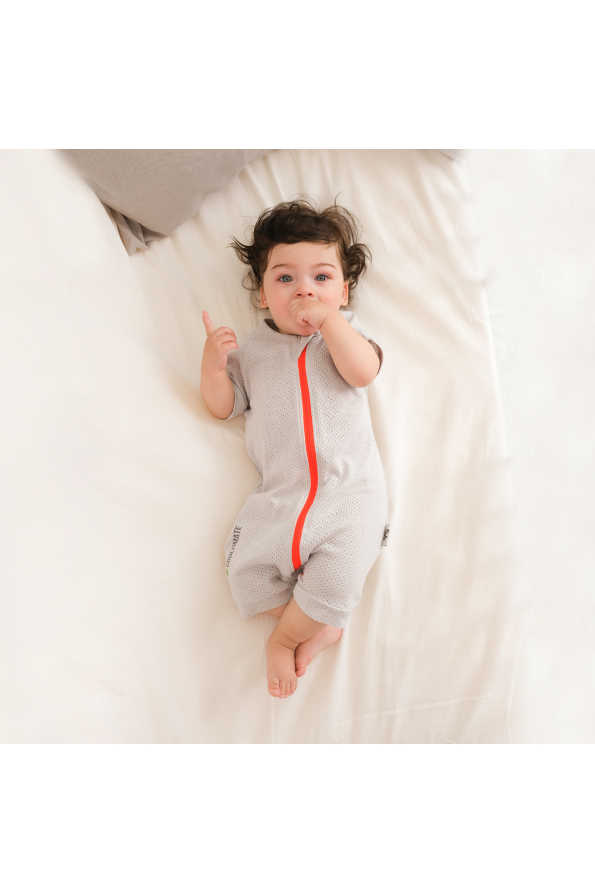 Owli Cooltimate Gri Unisex Bebek Uyku Tulumu fotoğrafı 5 (önizleme)