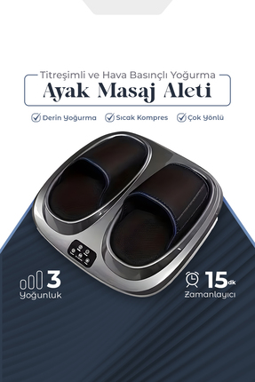EN SİGA Ayak Sağlık masajı rahatlama isı titreşim Hava Sıkıştırmalı ayak ile ...