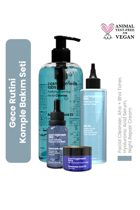 Cosmogenesis Labs Gece Bakımı - Yoğun Nemlendirici Ve Onarıcı Set