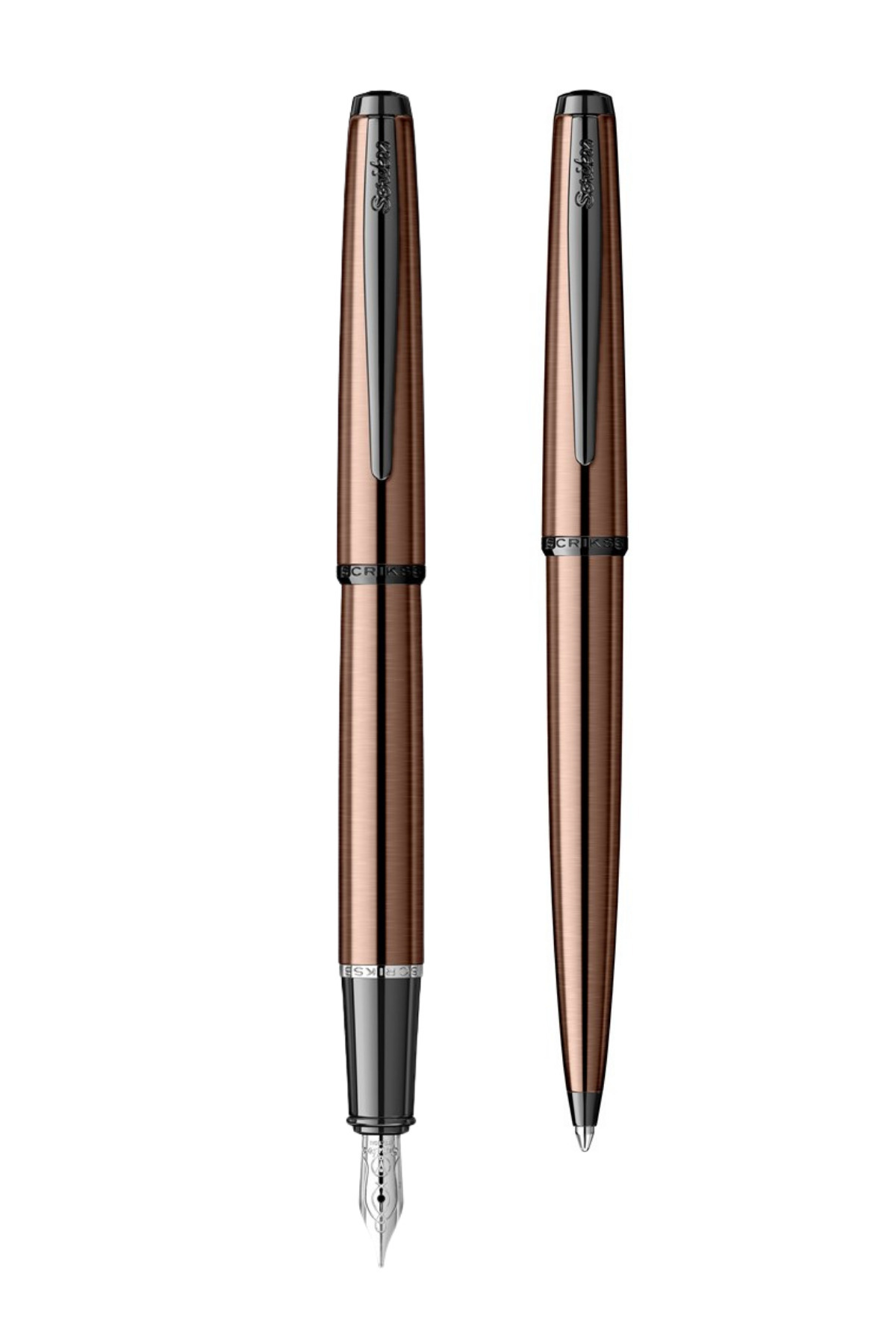 Wiz Design 78mr Fountain Pen + Ballpoint Pen Set Rose (Lifetime Guaranteed-luxury Boxed-name only)