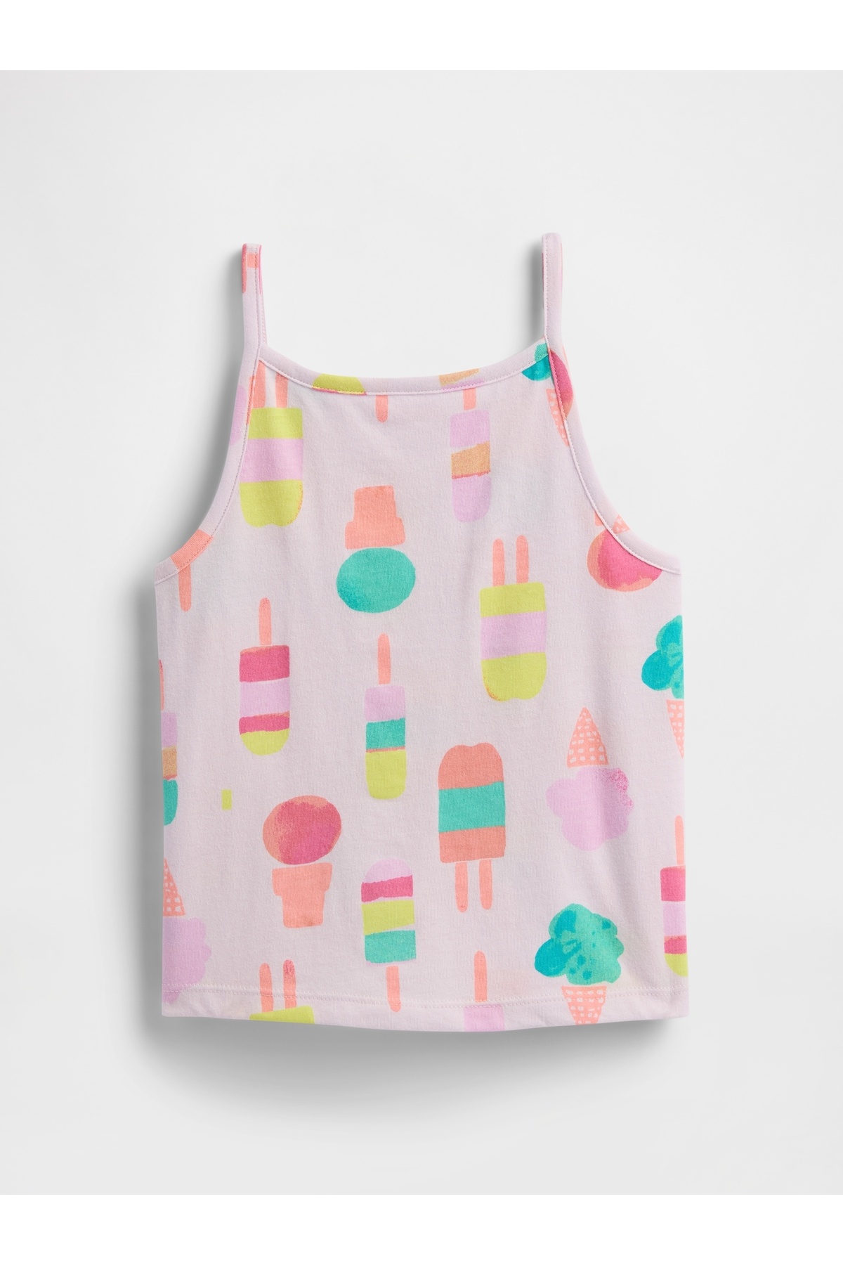 GAP Kız Bebek Açık Pembe Askılı Fitilli Atlet fotoğrafı 3 (önizleme)