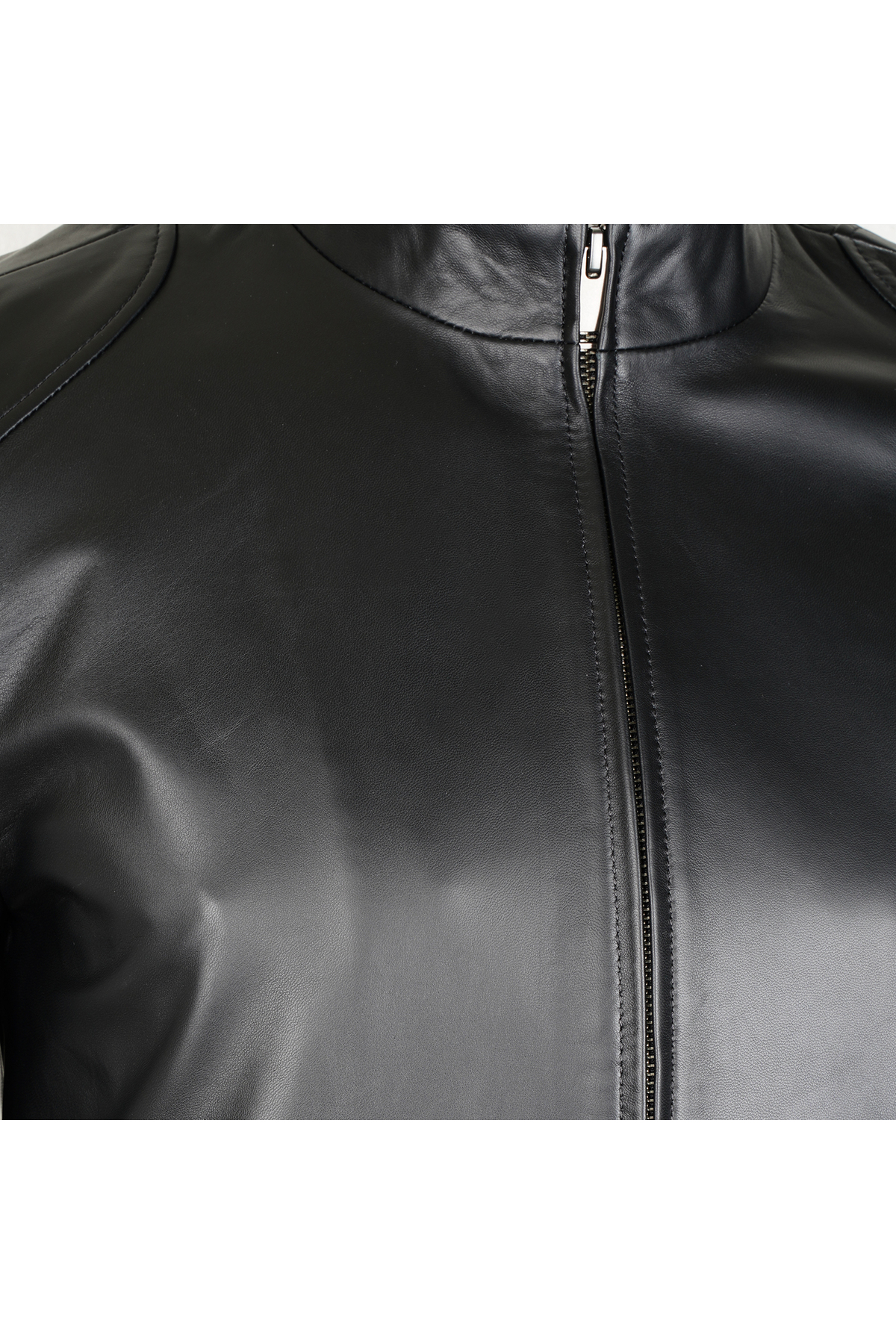 Desa  Manlio Siyah Erkek Deri Mont - Görsel 3