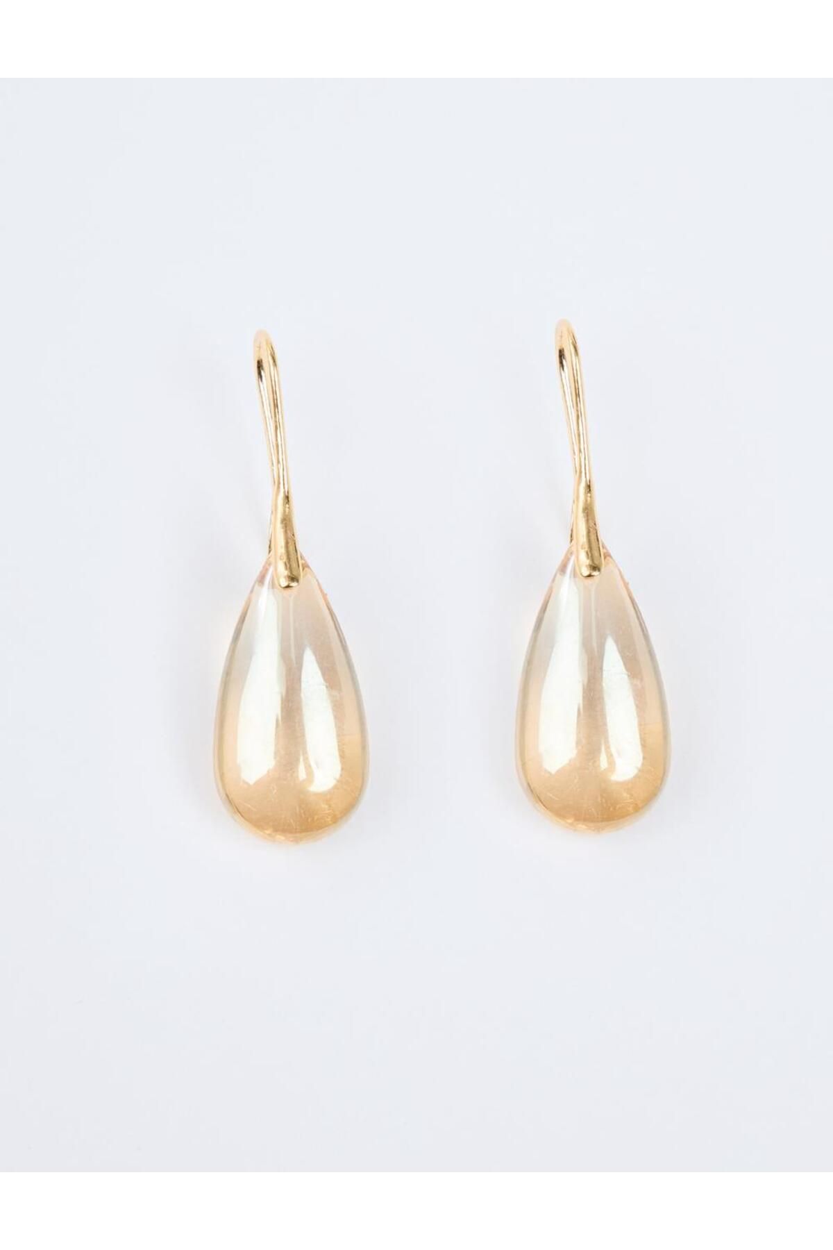 Jimmy Key-Silver Color Drop Figured Hanging Elegant Earrings 2