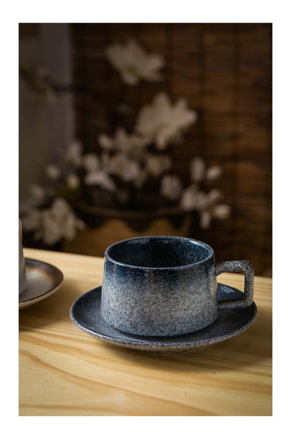 VALUE-Cup with Saucer Made of Ceramic with Unique Design 3
