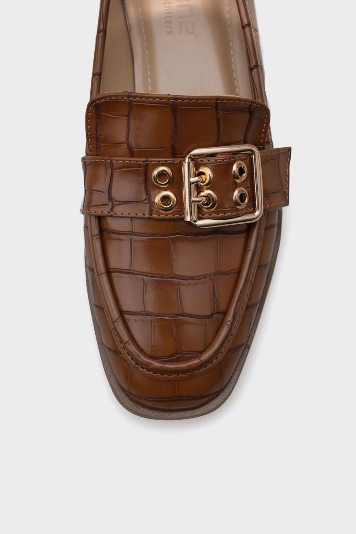 Capone Outfitters-Dámské mokasínové boty Carla s kovovou přezkou 2