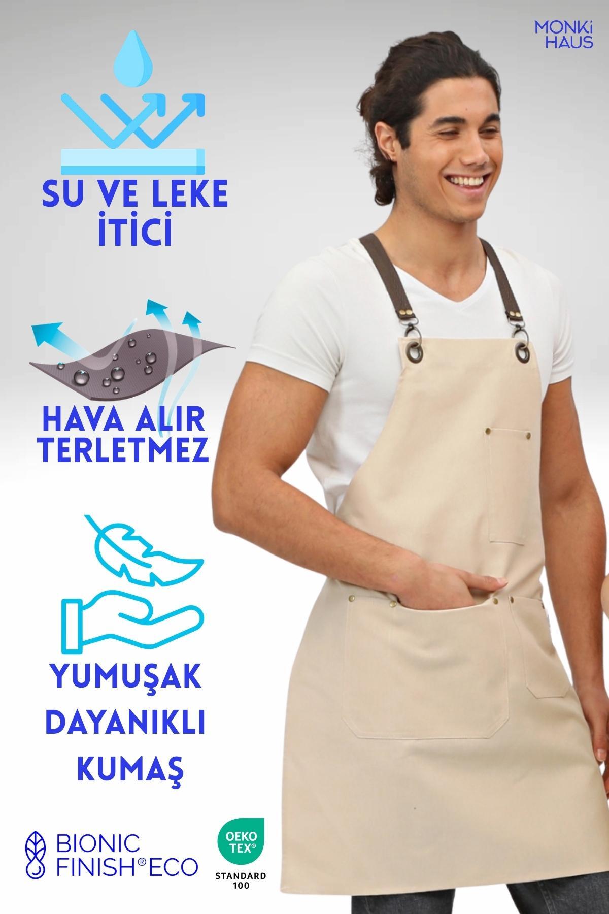 Cafe, Barista, Hairdresser, Kitchen, Chef, Chef, Painter and Florist Aprons Stain Resistant Apron