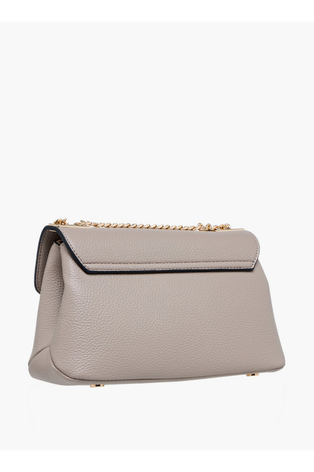 Paprika-Textured Crossbody Bag with Chain Strap 4