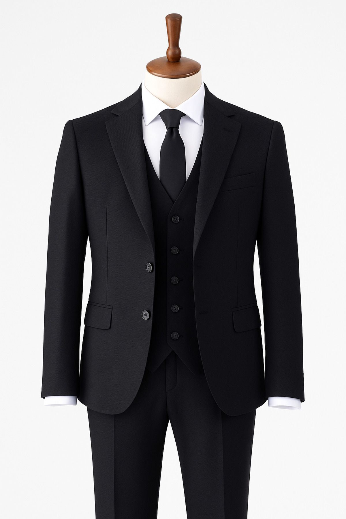 sarprun fashion  Slim Fit Dar Kesim Yelekli Takım Elbise