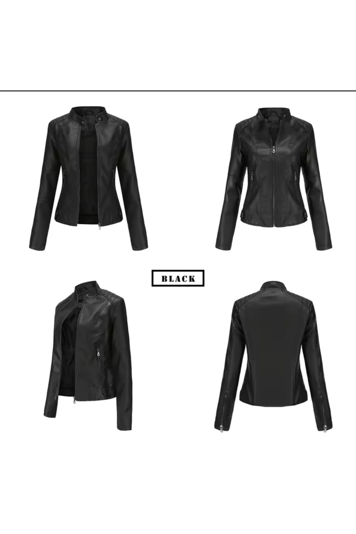 NYC GİYİM TEKSTİL-Genuine Leather Women Sports Jacket 6