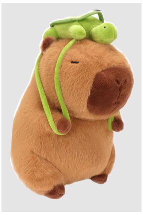 greenfor evlife Capybara 35 cm – Yumuşak & Sevimli Peluş Oyuncak