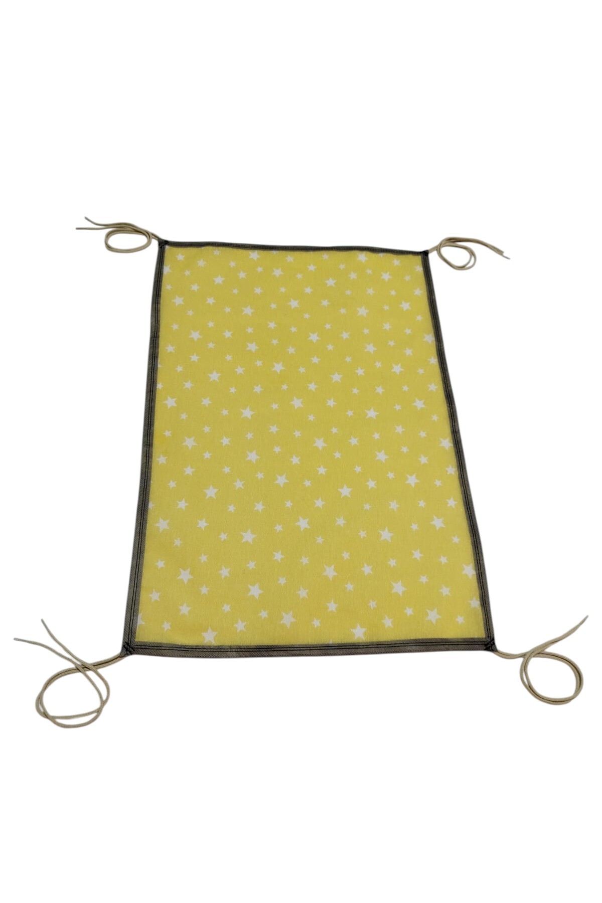 Nurnivus Öğrenme Kulesi Ek Ön Koruma Bariyer Kumaşı Çocuk Güvenlik Kule Ön Bariyer Yıkanabilir SARI 40x60 cm fotoğrafı 4 (önizleme)