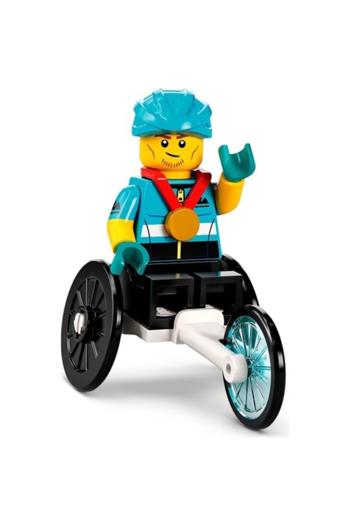 مینیفگورهای ۷۱۰۳۲ سری ۲۲: ۱۲. مسابقه‌دهنده ویلچری