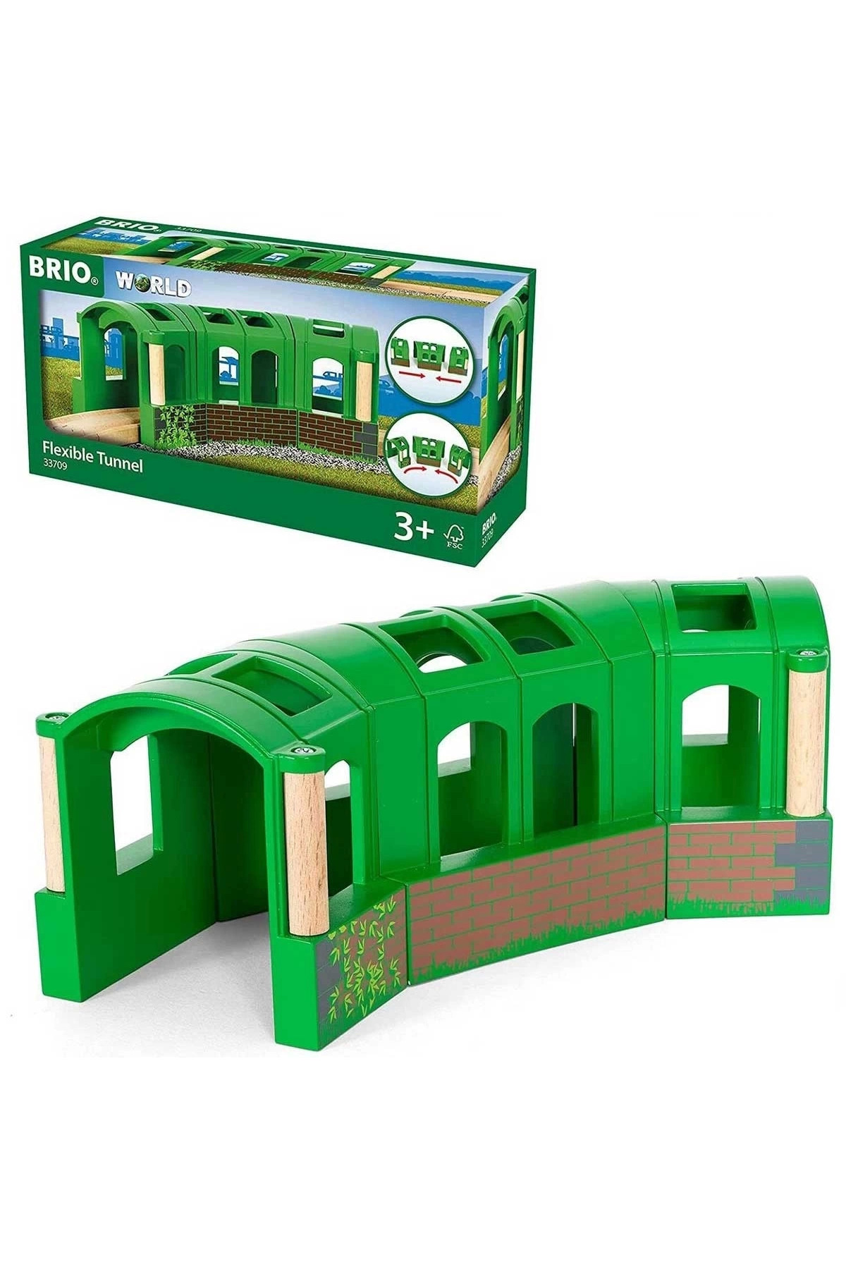 PONNA Brio 3lü Esnek Tünel Seti 33709