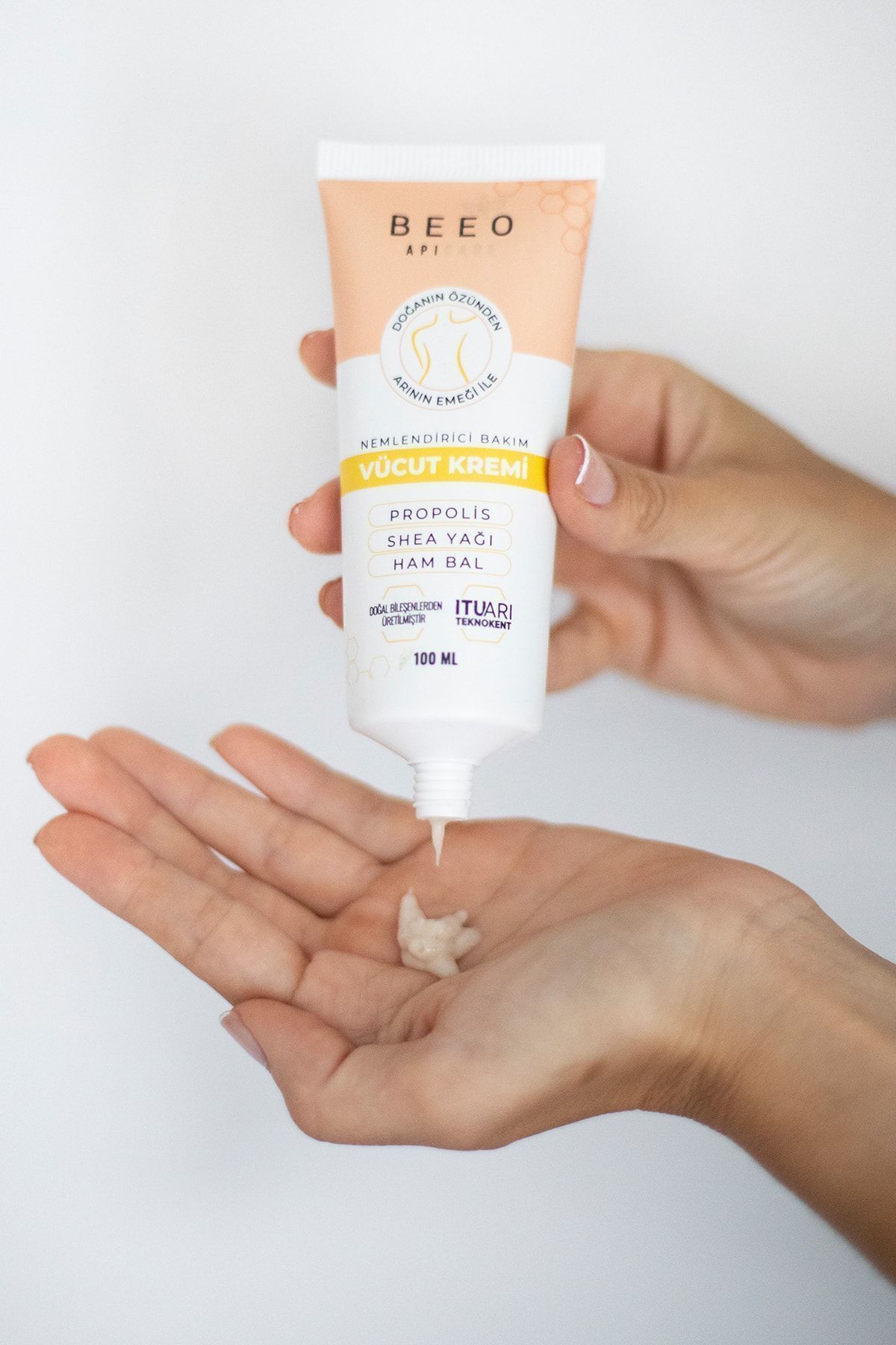 Nemlendirici Ballı Organik Vücut Kremi 100 Ml — BEEO152KVBL — تصویر 6 از 7
