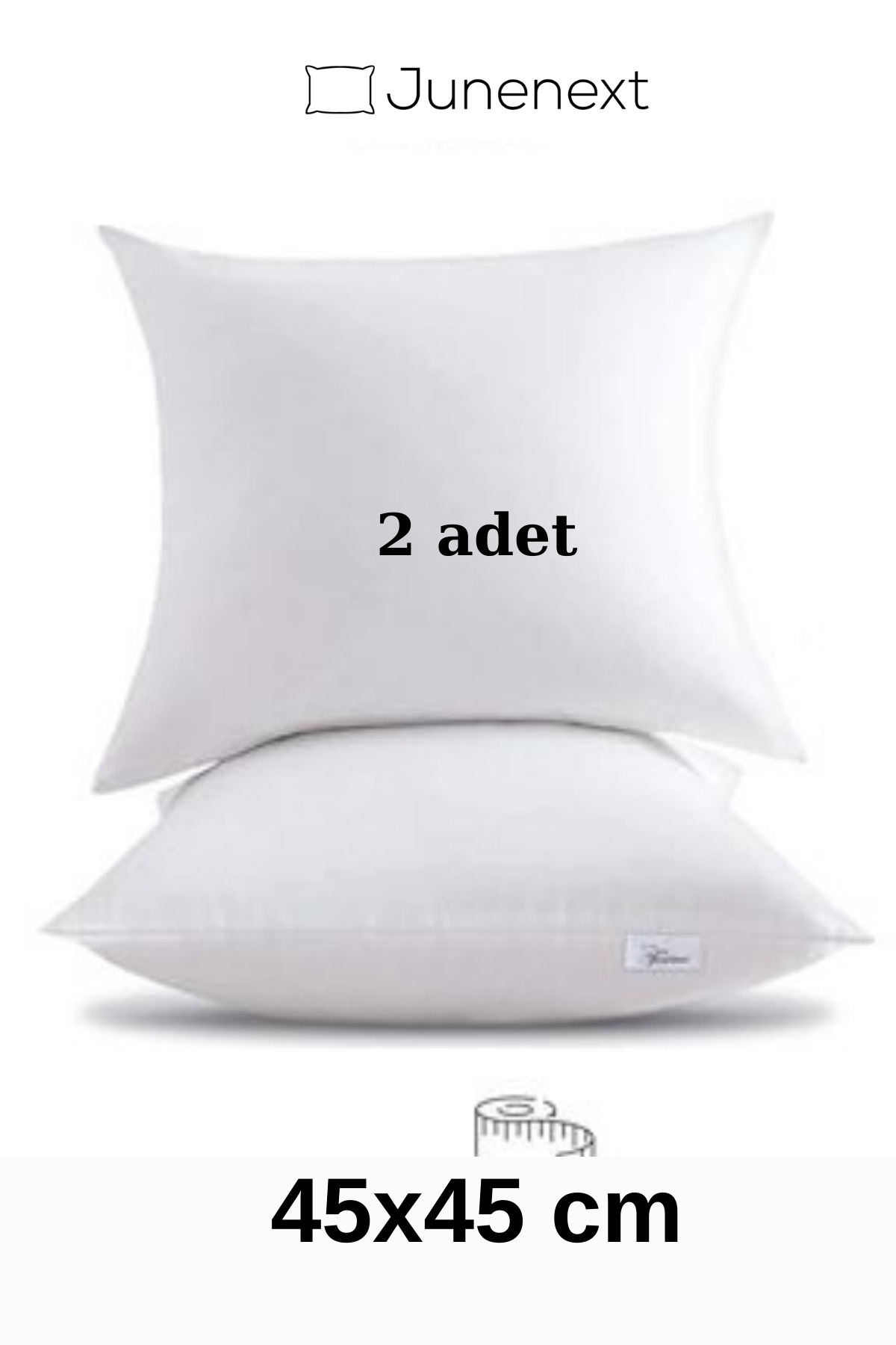 2 Pcs 45x45 cm Cushion Padded Cushion Cushion Pillow