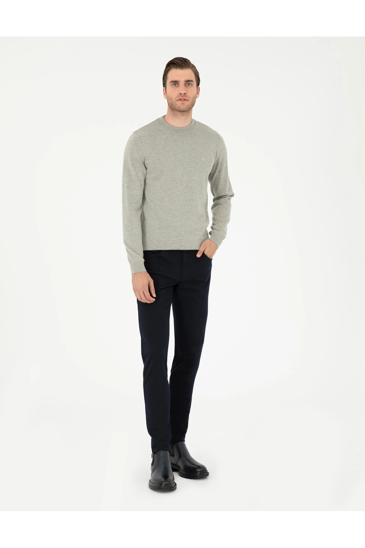 پیر کاردین شلوار ورزشی مردانه پیر کاردین مدل PIERRE CARDIN SLIM FIT 5 POCKET 2254549 FLORINA