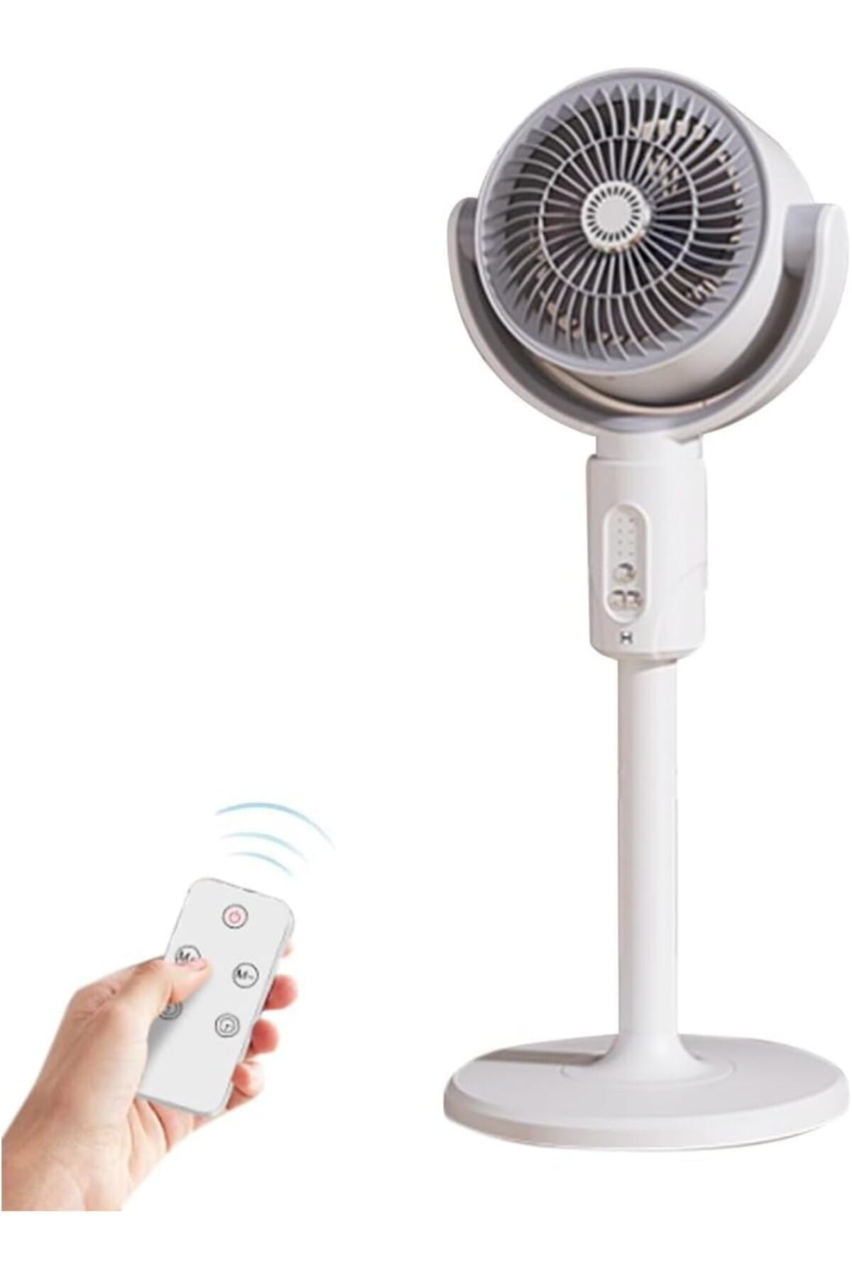Hope-Silent Tower Fan With Remote Control Powerful Fan 360 Circulation Quiet And Powerful Floor F 1