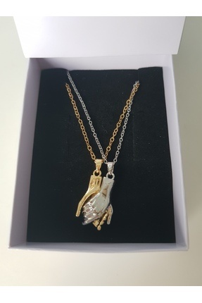 morjivert EL ELE SEVGİLİ KOLYESİ