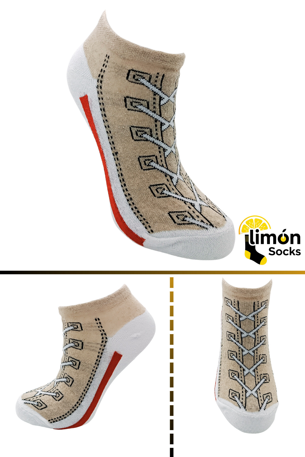 Erkek Çorap (5 Çift) Unisex Renkli Yıkamalı Model Patik Kadın Çorap — görsel 4 · LİMONSOCKS243