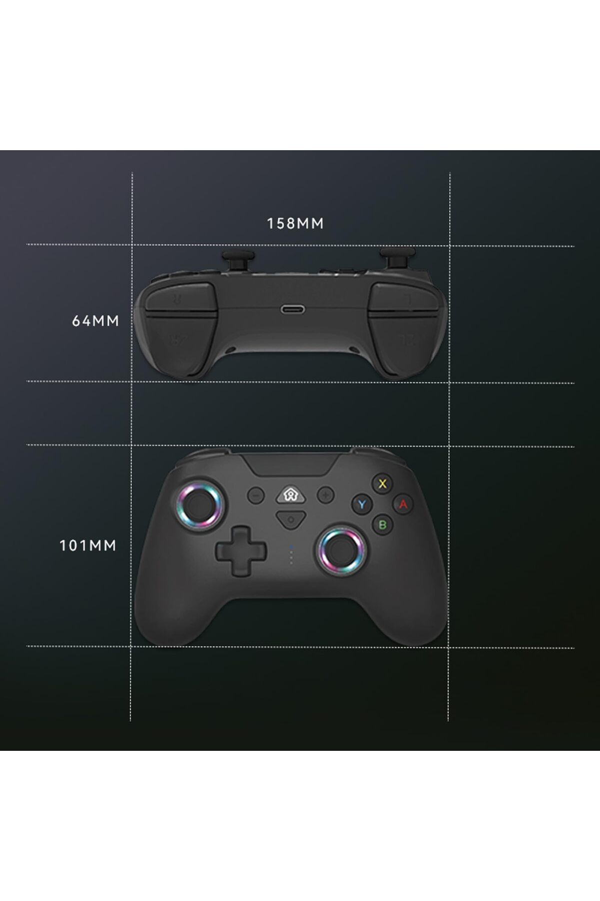 erorex-وحدات تحكم التبديل اللاسلكية المتوافقة مع وحدات تحكم Switch Pro Switch/Switch Lite/Oled/Pc One Key 6