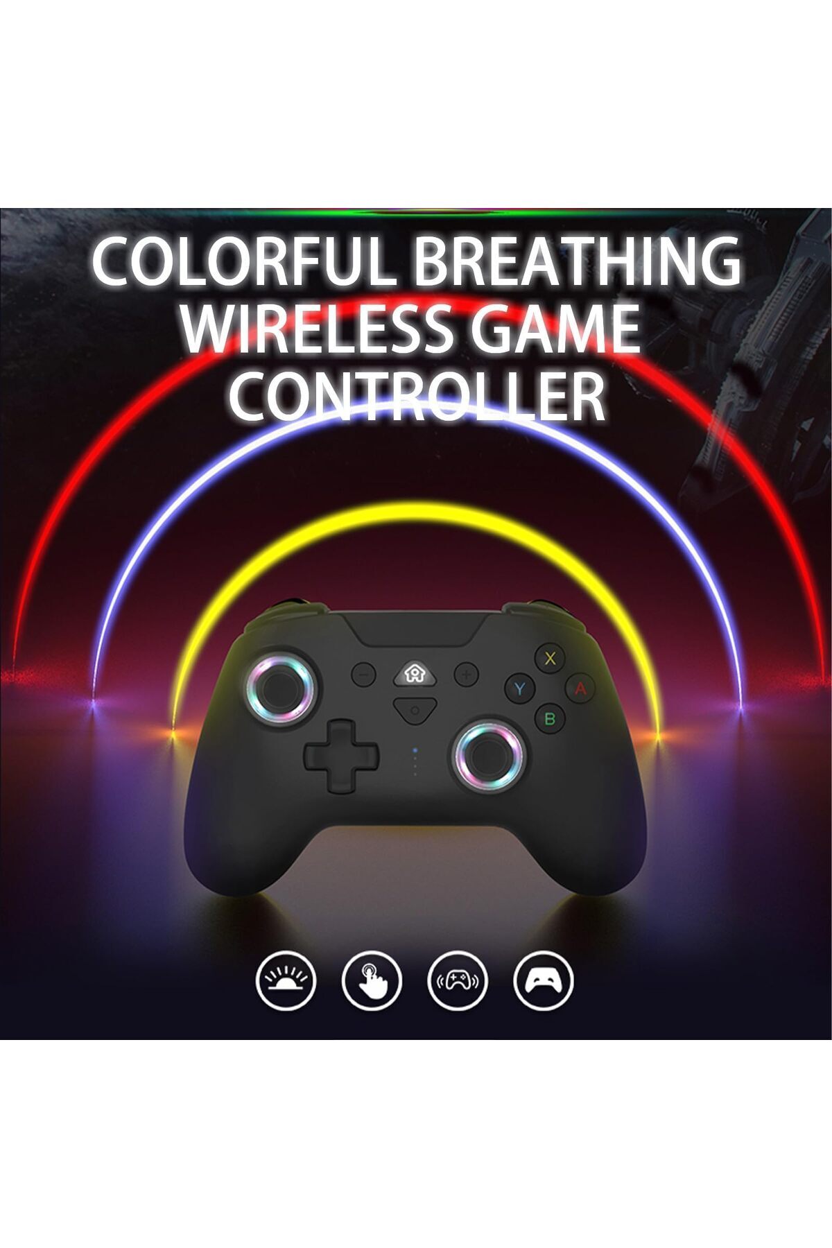 erorex-وحدات تحكم التبديل اللاسلكية المتوافقة مع وحدات تحكم Switch Pro Switch/Switch Lite/Oled/Pc One Key 2