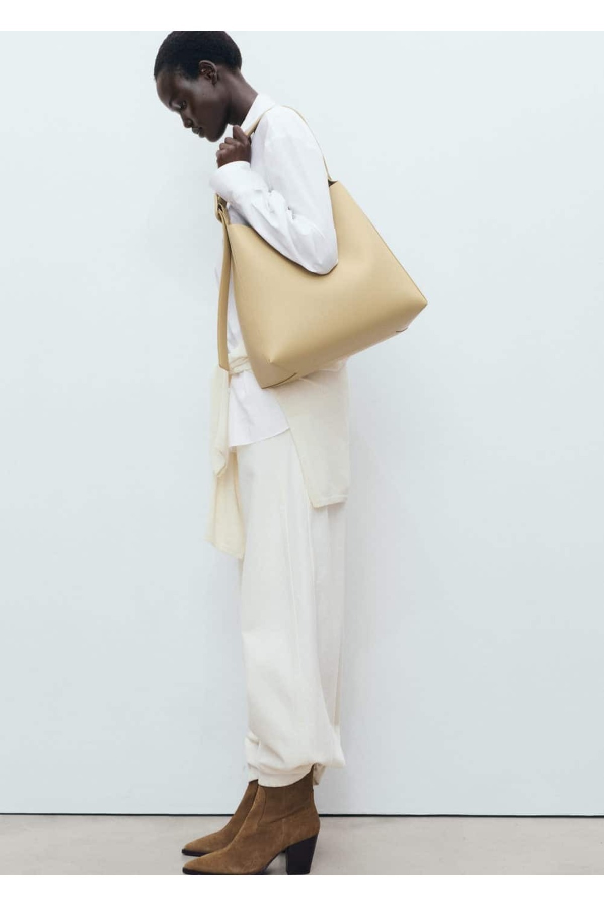 نیم بوت مچی جیر پاشنه بلوکی مانگو