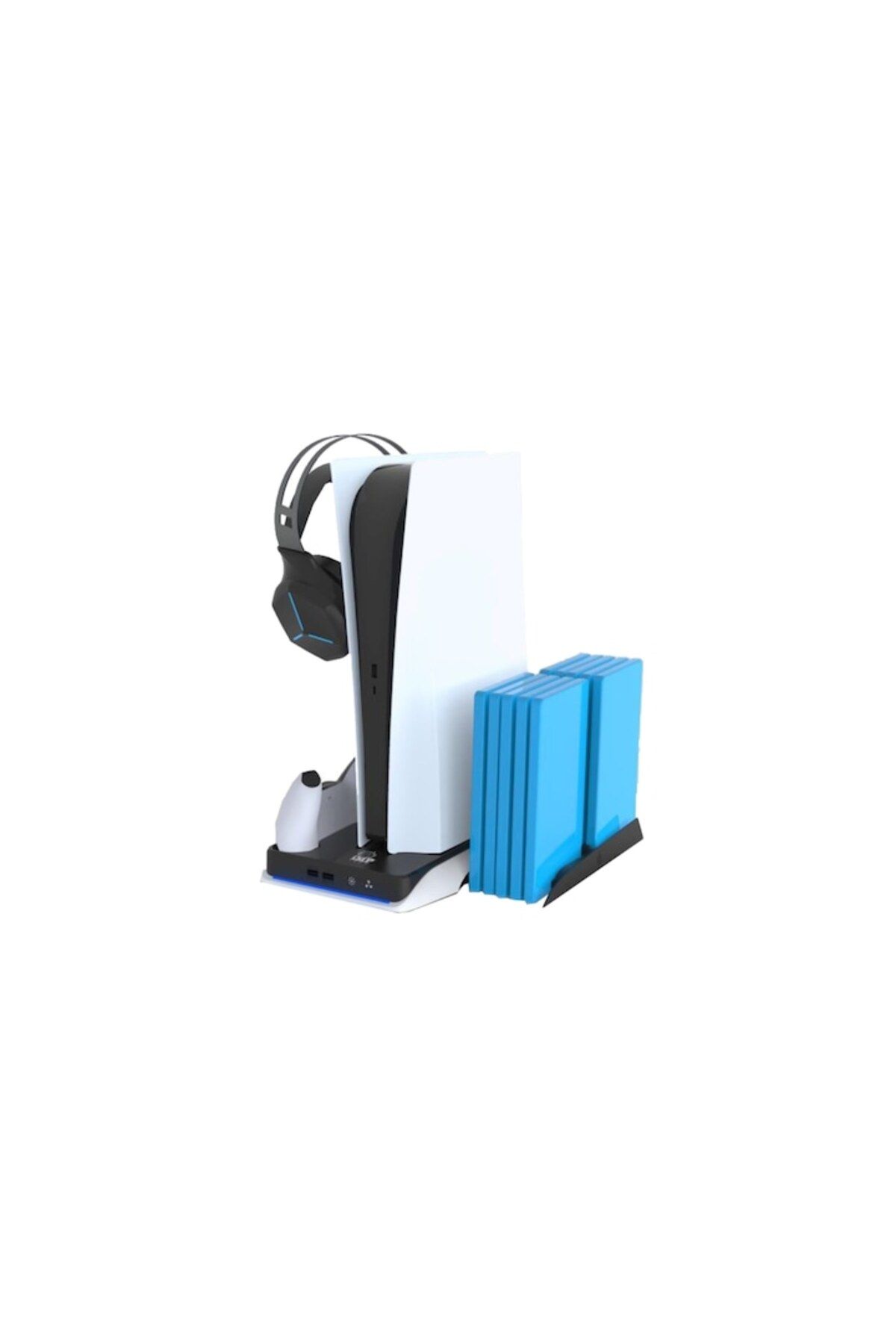 iMP Tech-Incarcator Dlx+ Led Multi Function White - Ps5 3