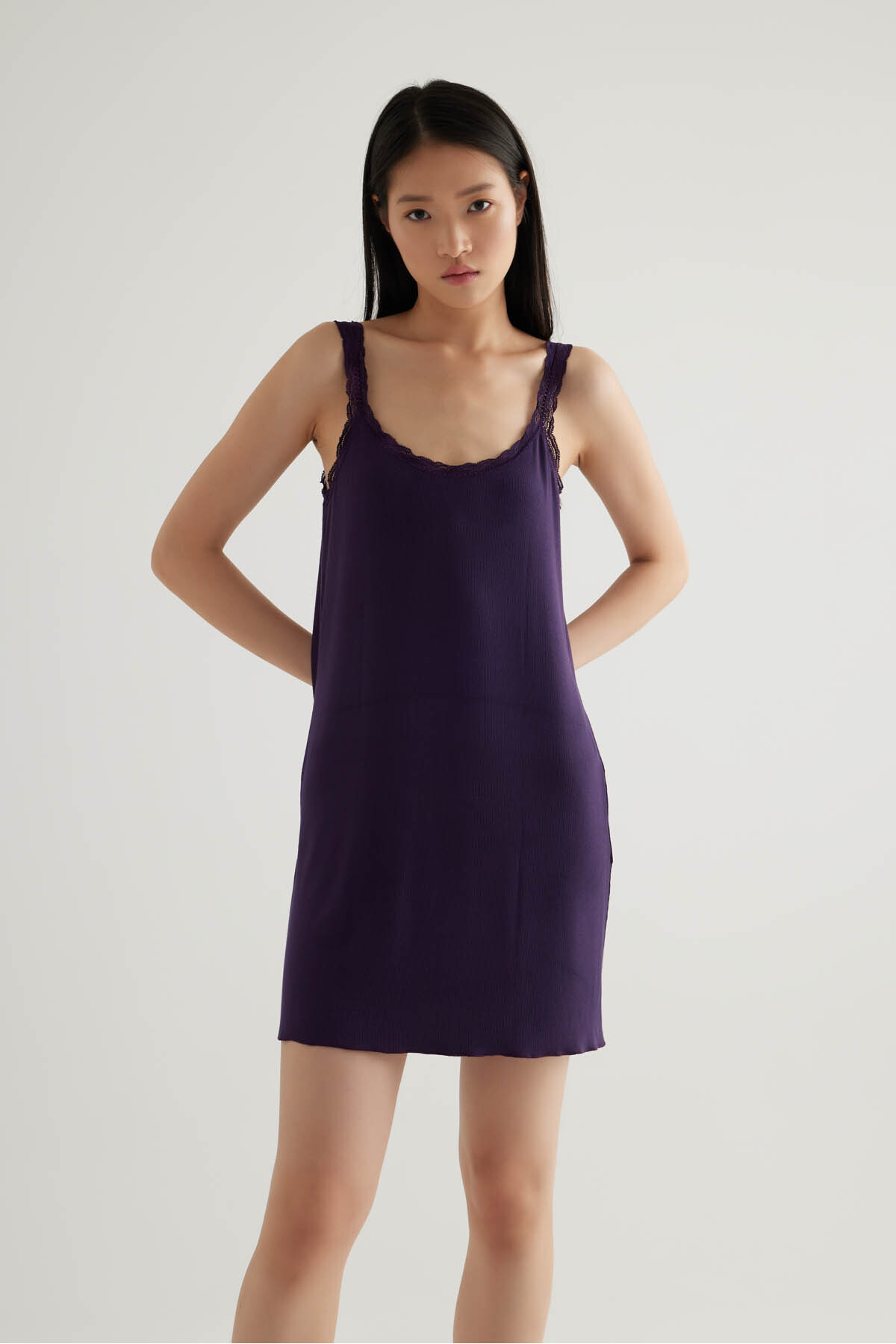 Hays Kadın Dantel Detaylı Gecelik