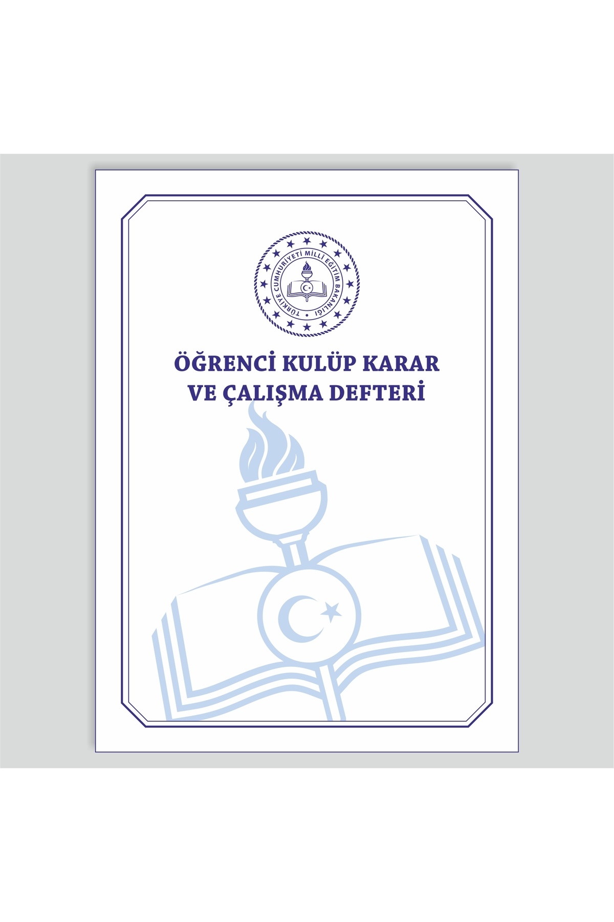 KRG MATBAACILIK REKLAM ÖĞRENCİ KULÜP KARAR VE ÇALIŞMA DEFTERİ