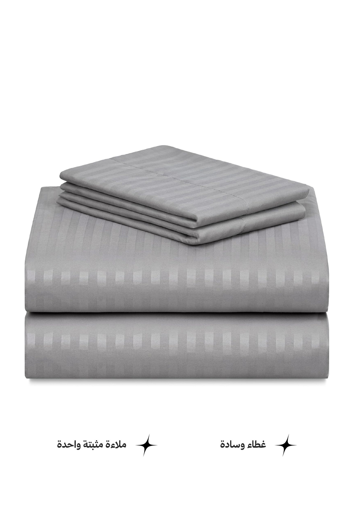 Art Comfort-Luxury fitted sheet set with deep pockets for secure fit, 2 pillowcases 4