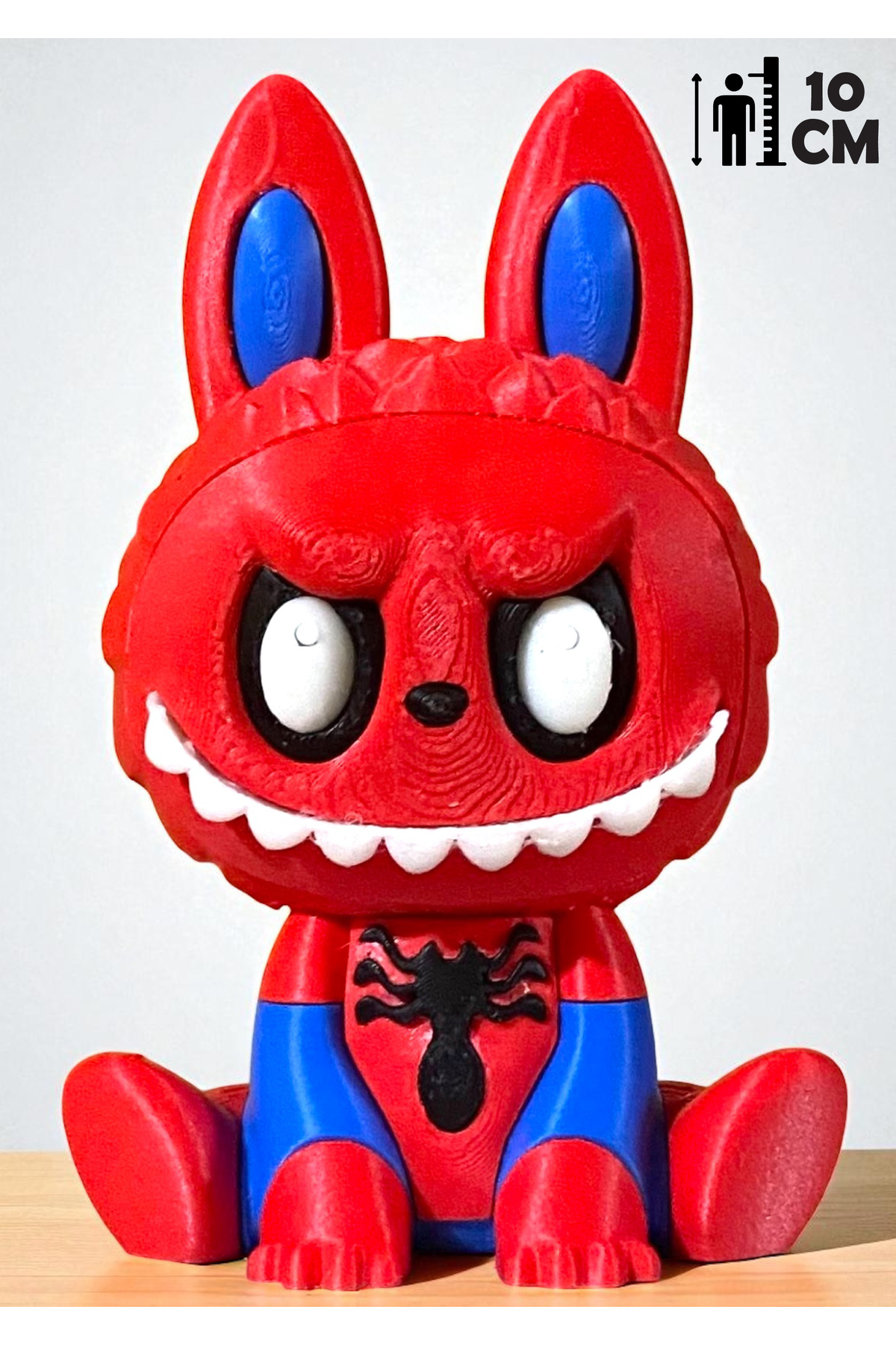 GiginGo Spider Labubu Figür - 10 cm Efsane Labubu Karakter Figürü