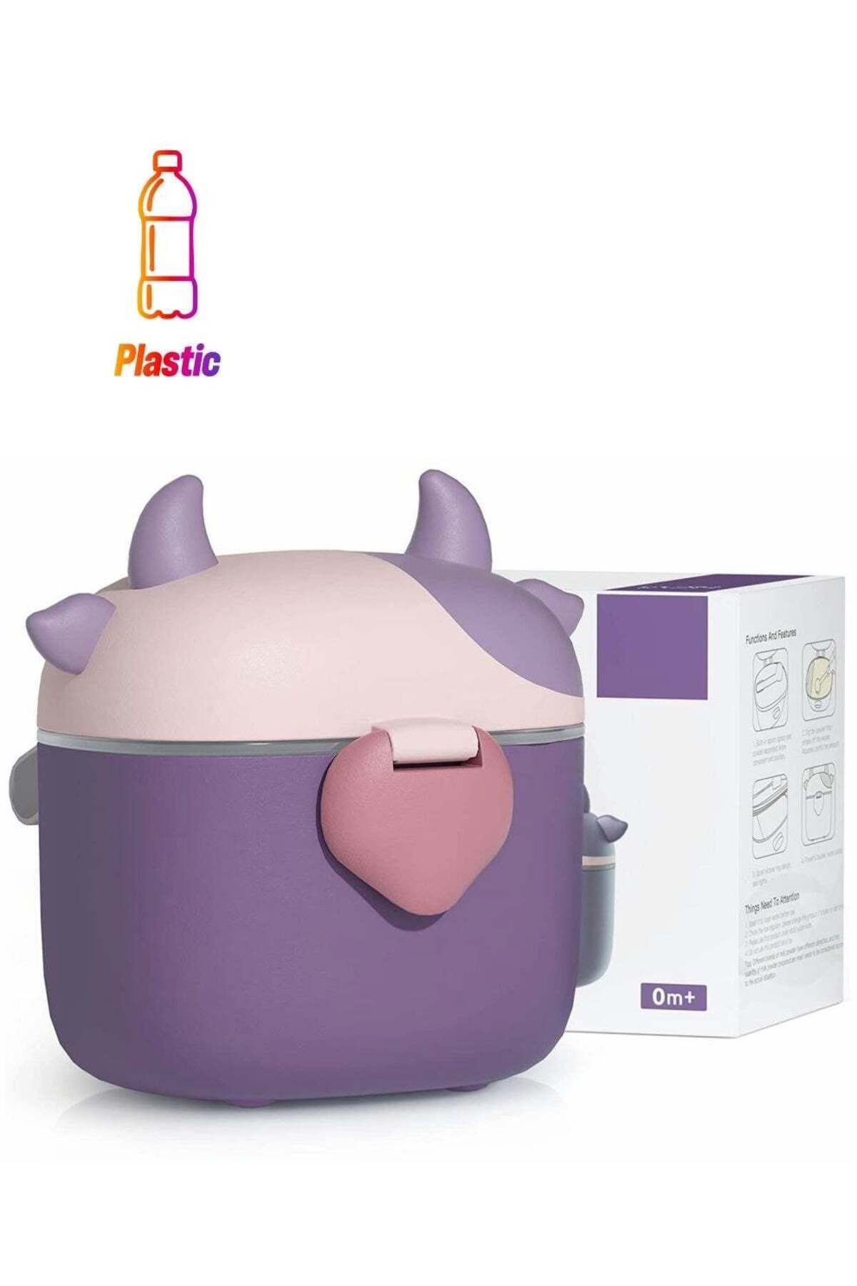Generic-Excefore Baby Formula Dispenser, Portable Storage Formula Containers with Scoop and Leveller 1