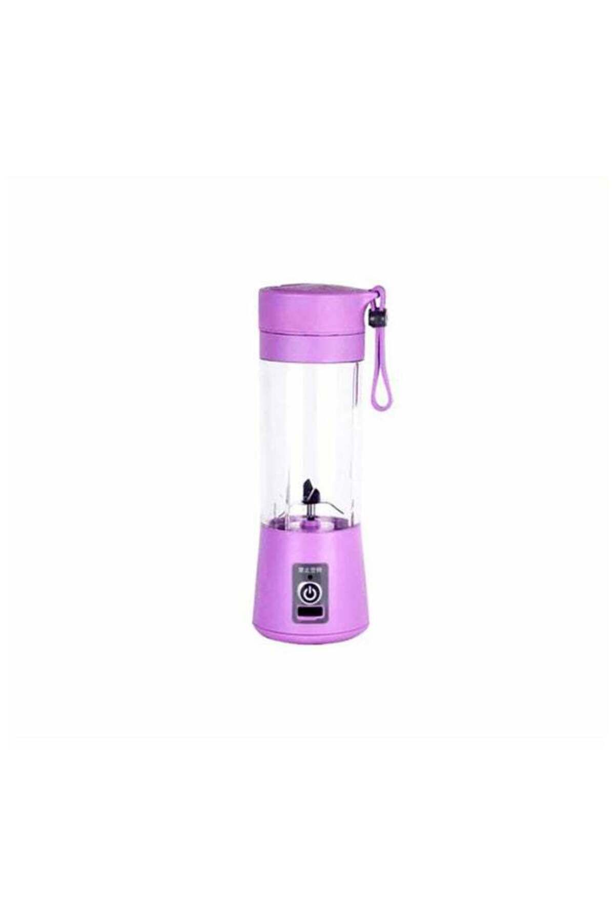 Generic-USB Juice Blender Multi-functional 380 ml 0 W PT-1207 Purple/Clear 1