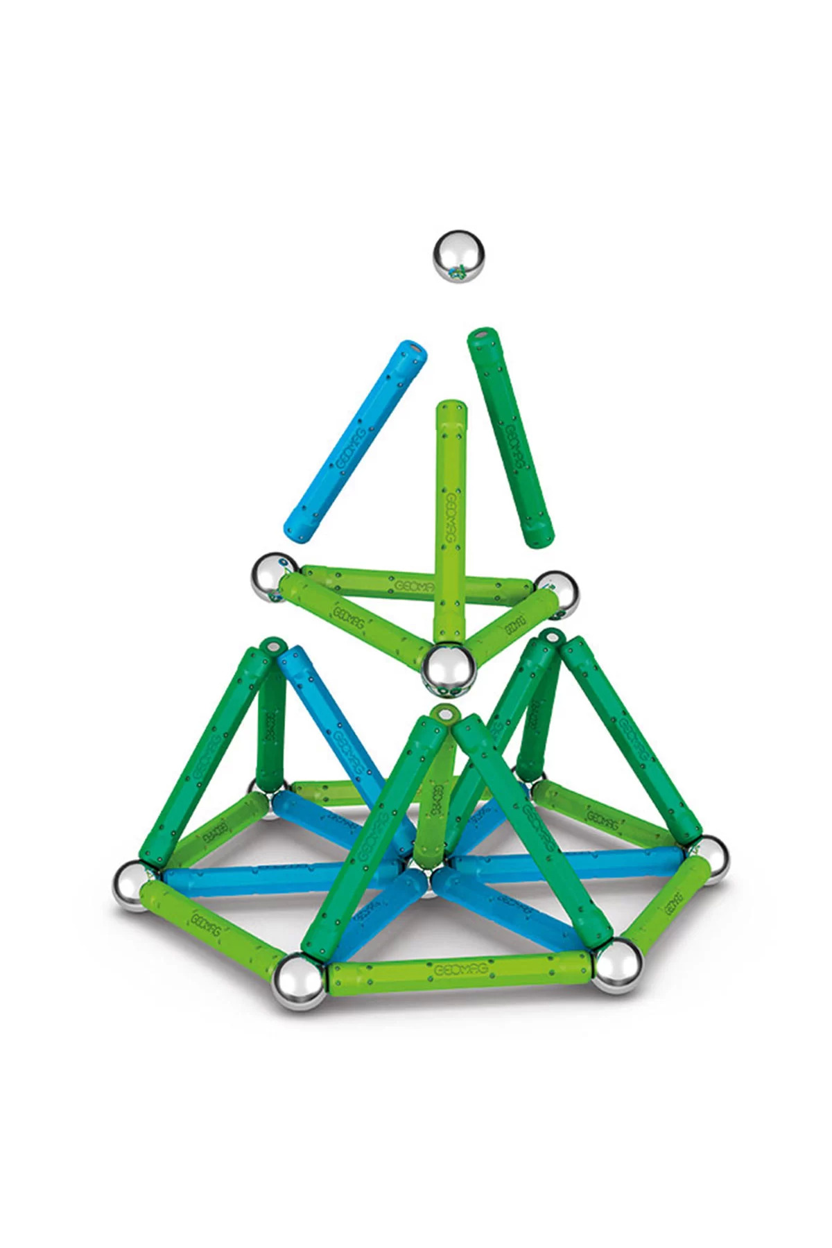 paraply Geomag Classic Manyetik Zeka Oyunu 60 Parça Kız Çocuk Erkek Çocuk Oyuncak Eğitici Oyuncaklar fotoğrafı 2 (önizleme)