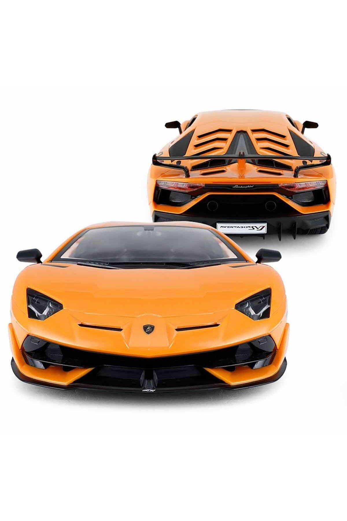 paraply 1:14 Uzaktan Kumandalı Lamborghini Aventador SVJ Araba Kız Çocuk Erkek Çocuk Oyuncak Eğitici Oyuncak fotoğrafı 6 (önizleme)