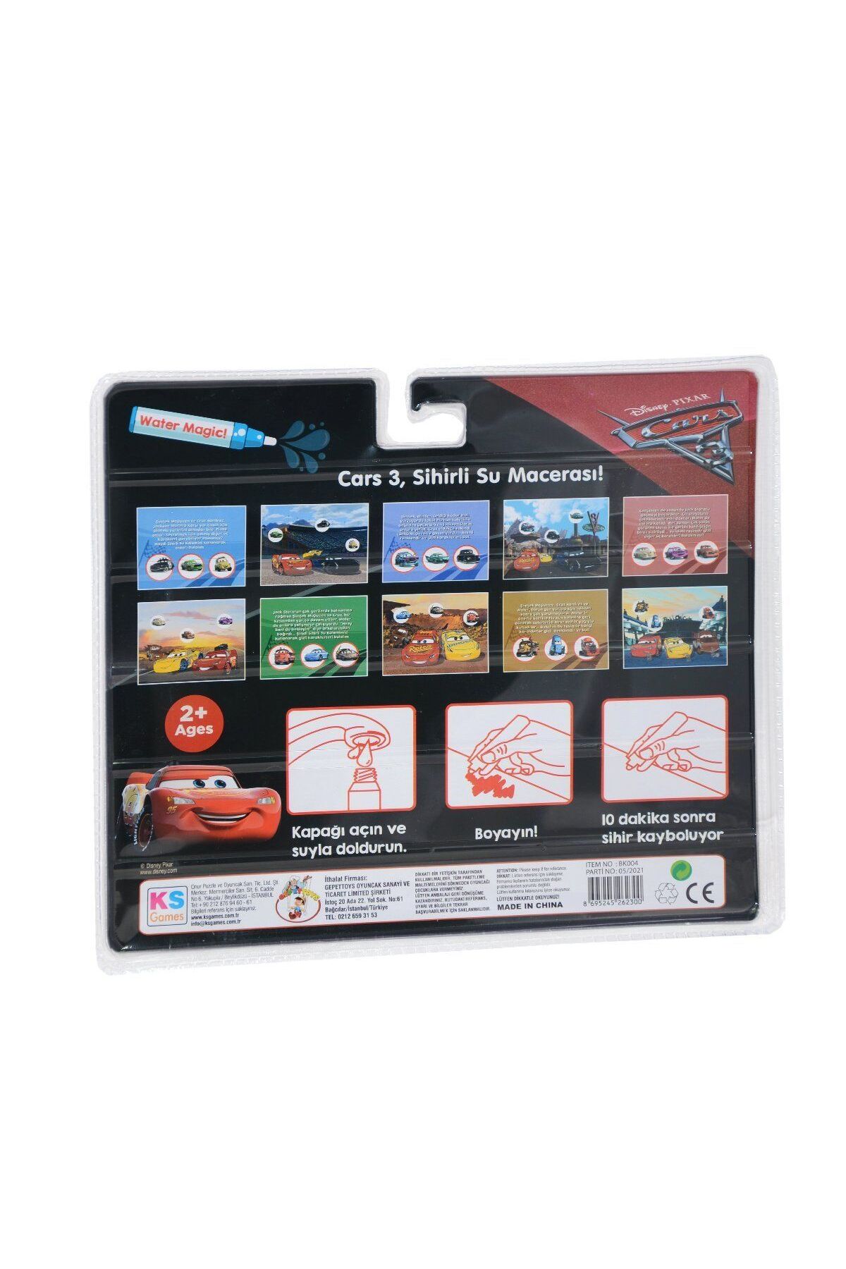 paraply BK004 Gepettoys, Cars Sihirli Boyama Kitabı Kız Çocuk Erkek Çocuk Oyuncak Eğitici Oyuncaklar fotoğrafı 2 (önizleme)