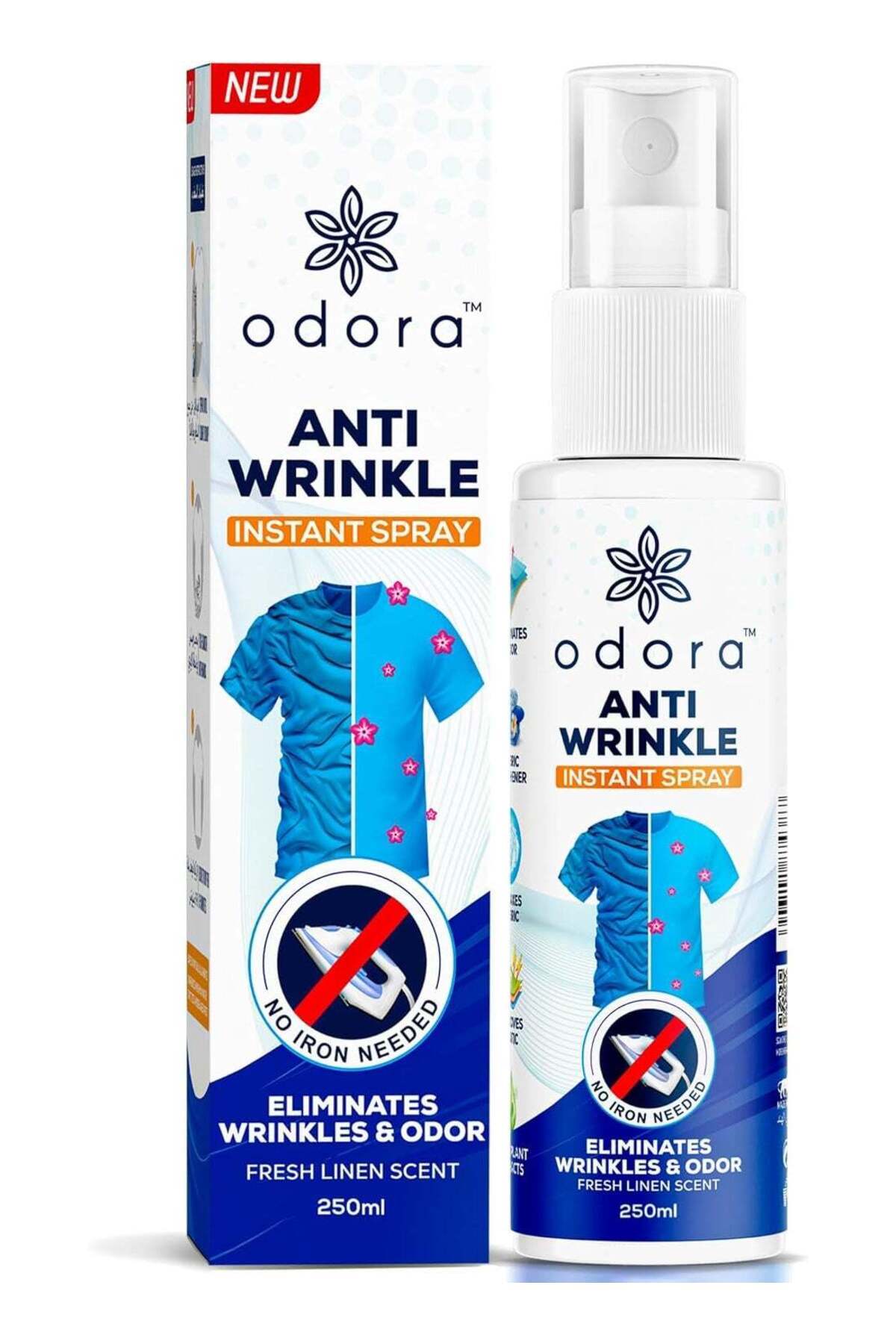 Generic-Odora Anti-Wrinkle Fabric Spray- Easily and Instantly Removes Wrinkles and Eliminates Odor in 5 Min 1