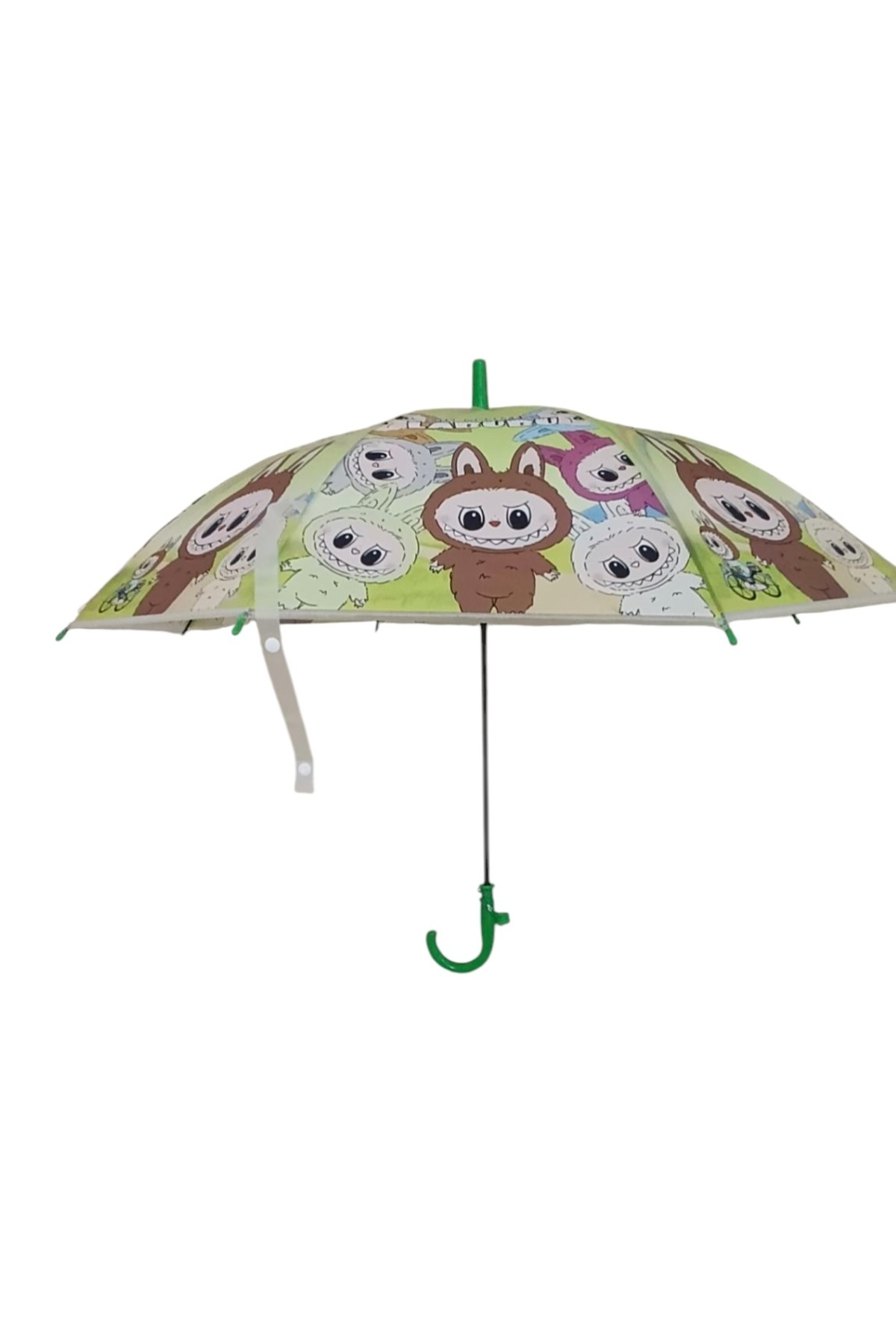 Generic-LABUBU Umbrella Labubu Design Trending Shape in Multicolours Randomly Assorted 4
