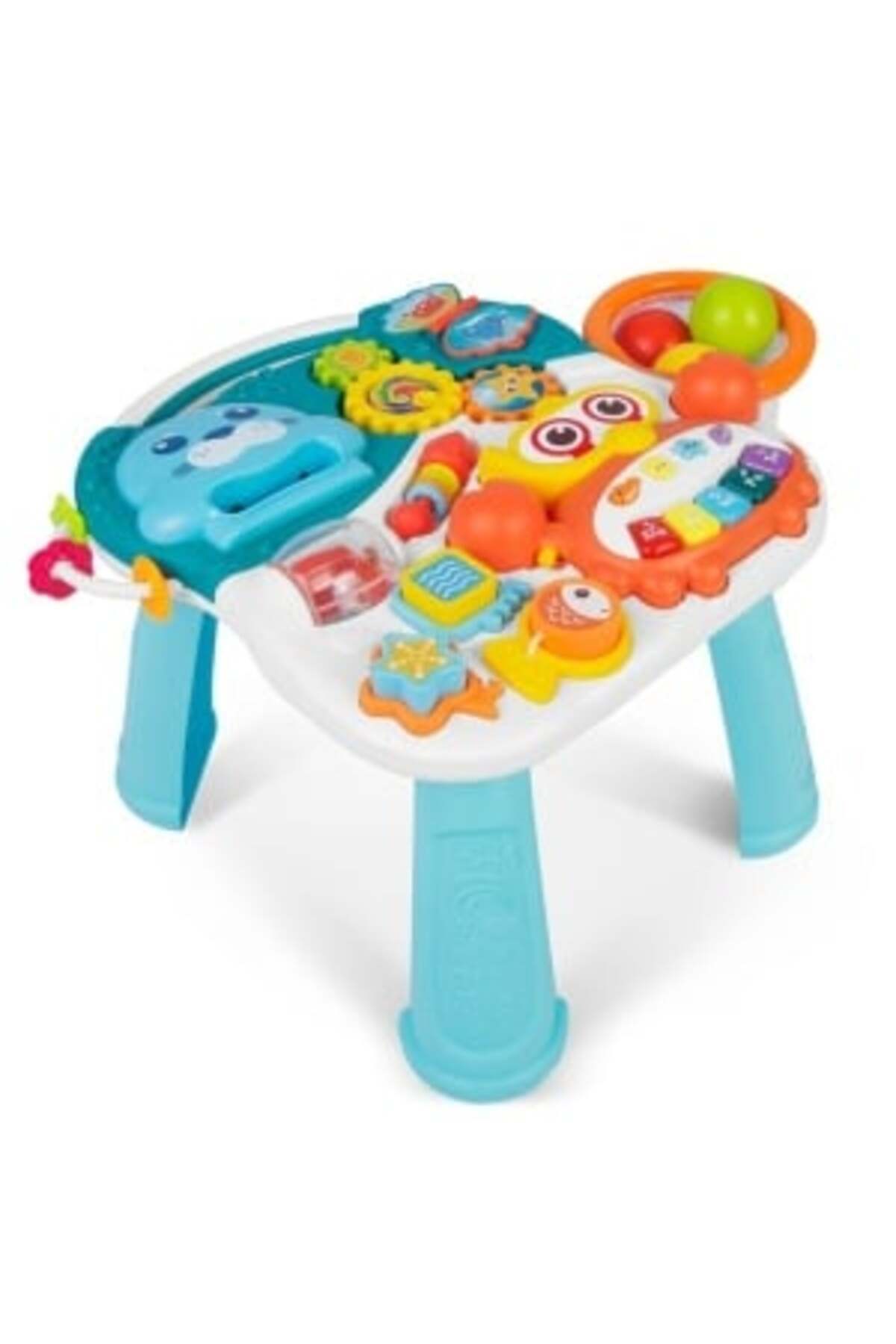 Ricokids-Interactive 4-wheel walker, convertible into an interactive activity table, 3 4