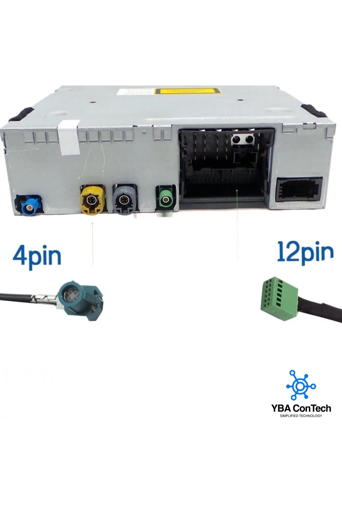 YBA CONTECH-Bluetooth 5.0 Module 12 + 4 Pins MMI 3G AUDI A3 A4 A5 A6 Q5 Q7 2
