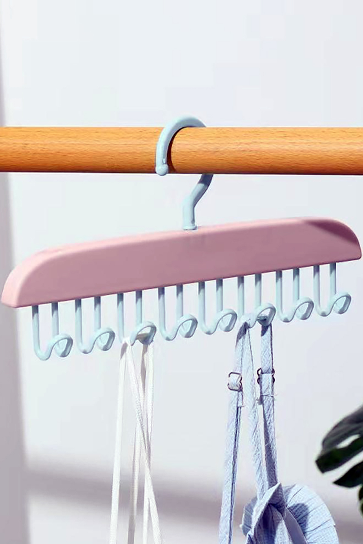 Mikasso 8 Kancalı Çok Amaçlı Yapışkanlı Askı İç Çamaşırı Banyo Askısı Turuncu fotoğrafı 6 (önizleme)