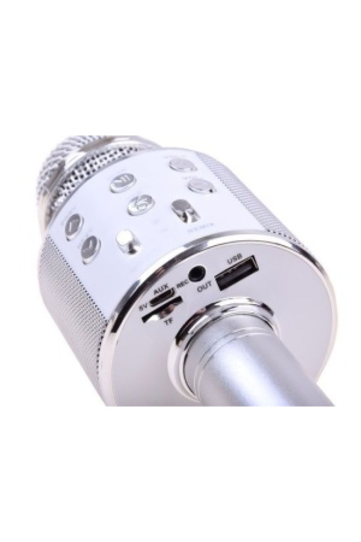 Jokomisiada-Wireless Microphone with Speaker, Karaoke Lights, Bluetooth, USB Compatible Android/IOS, 6