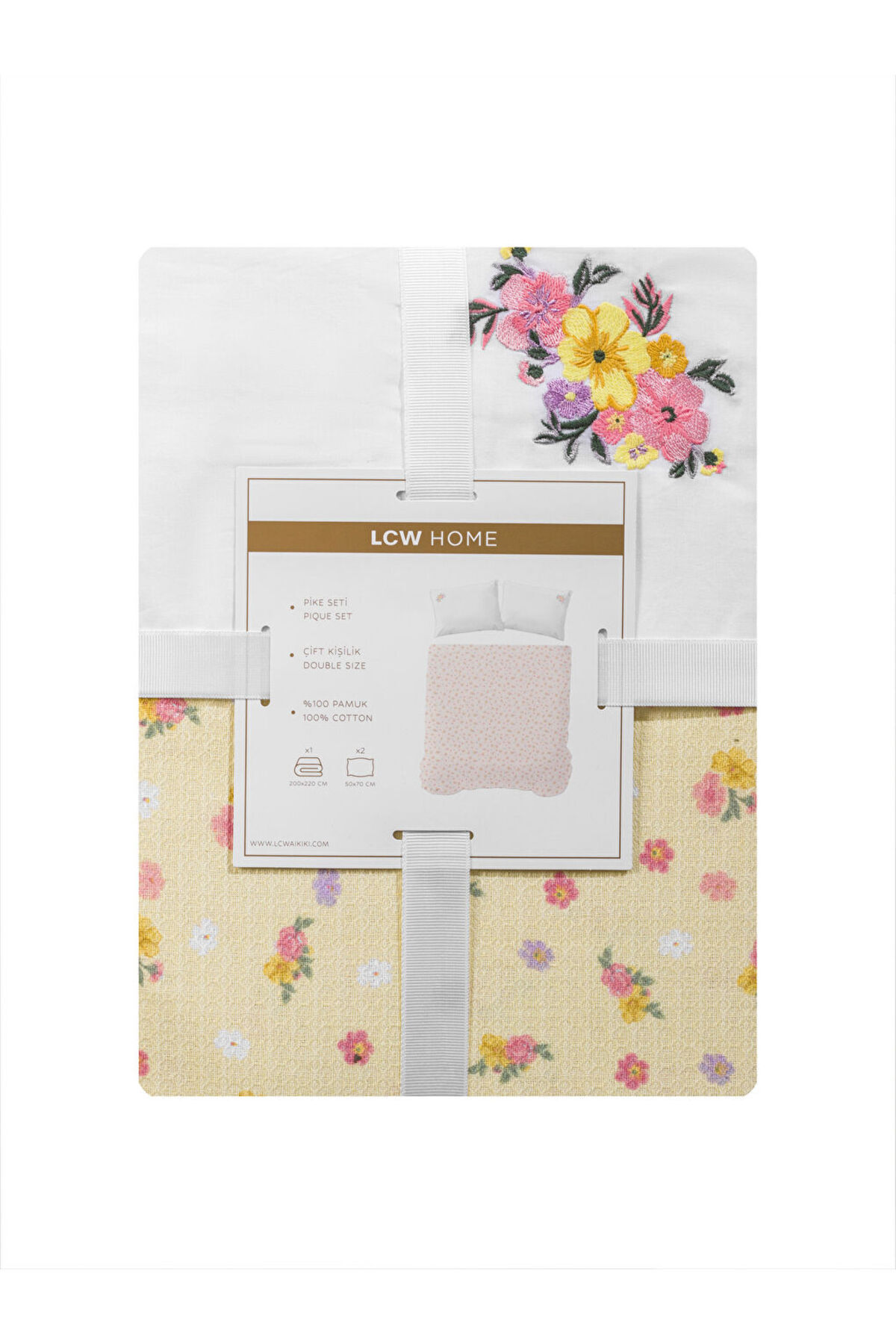 LC Waikiki-Create Your Style from Uzg Store |   Floral Double Pique Set 1