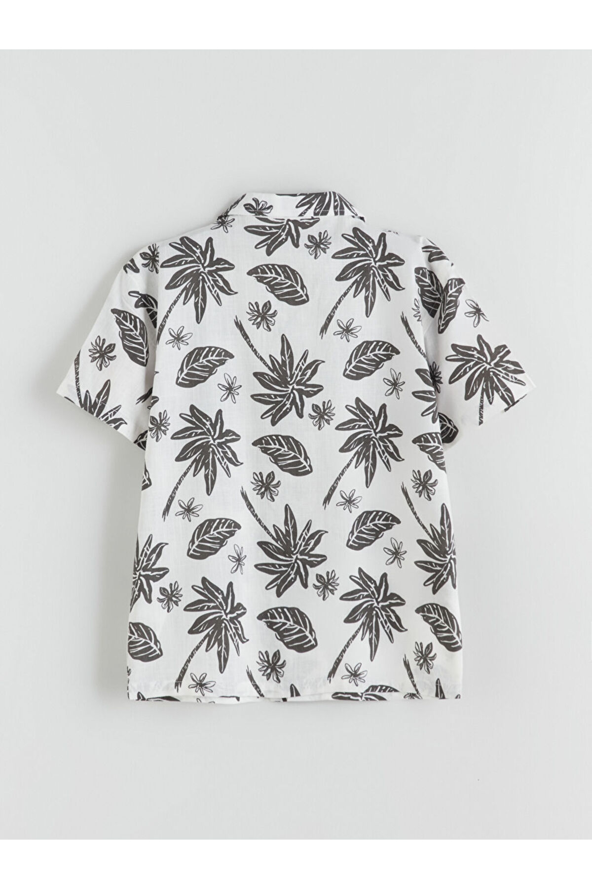 LC Waikiki LCW Kids Gri Desenli Erkek Çocuk Gömlek fotoğrafı 3 (önizleme)