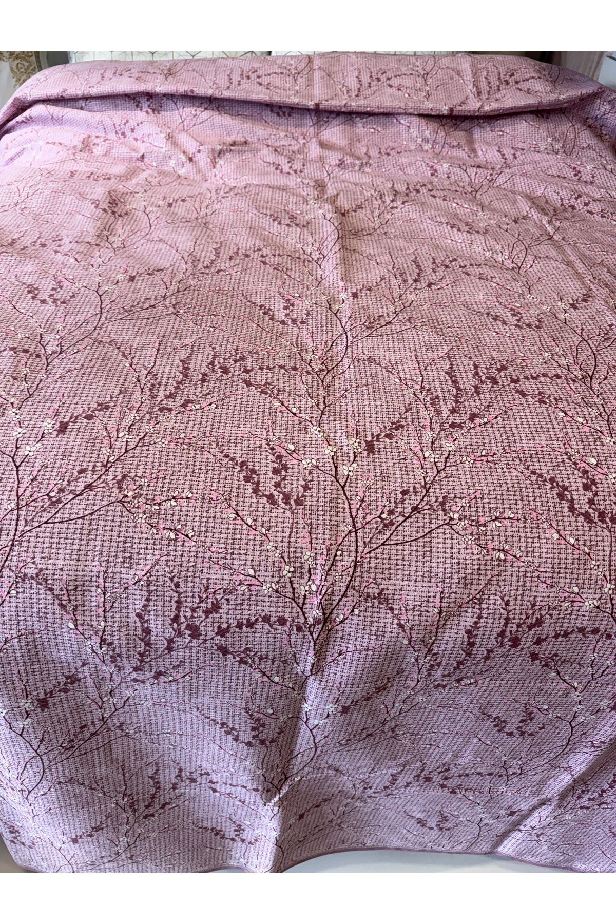ŞENER HOME-Sprout Pattern Printed 150X240 Cm. Single Single Pike 4