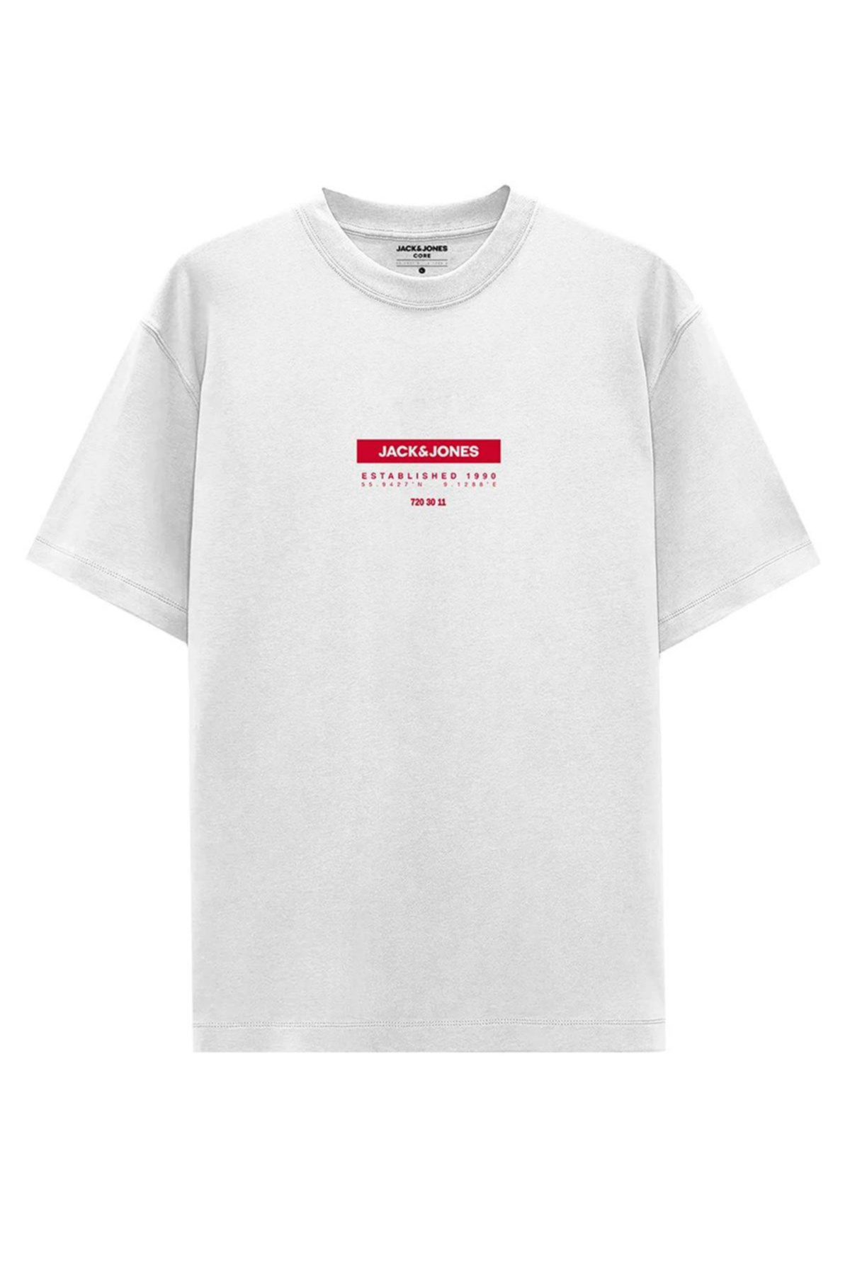 جک اند جونز تی شرت مردانه Jjelıjah Tee Ss Crew Neck 12268472