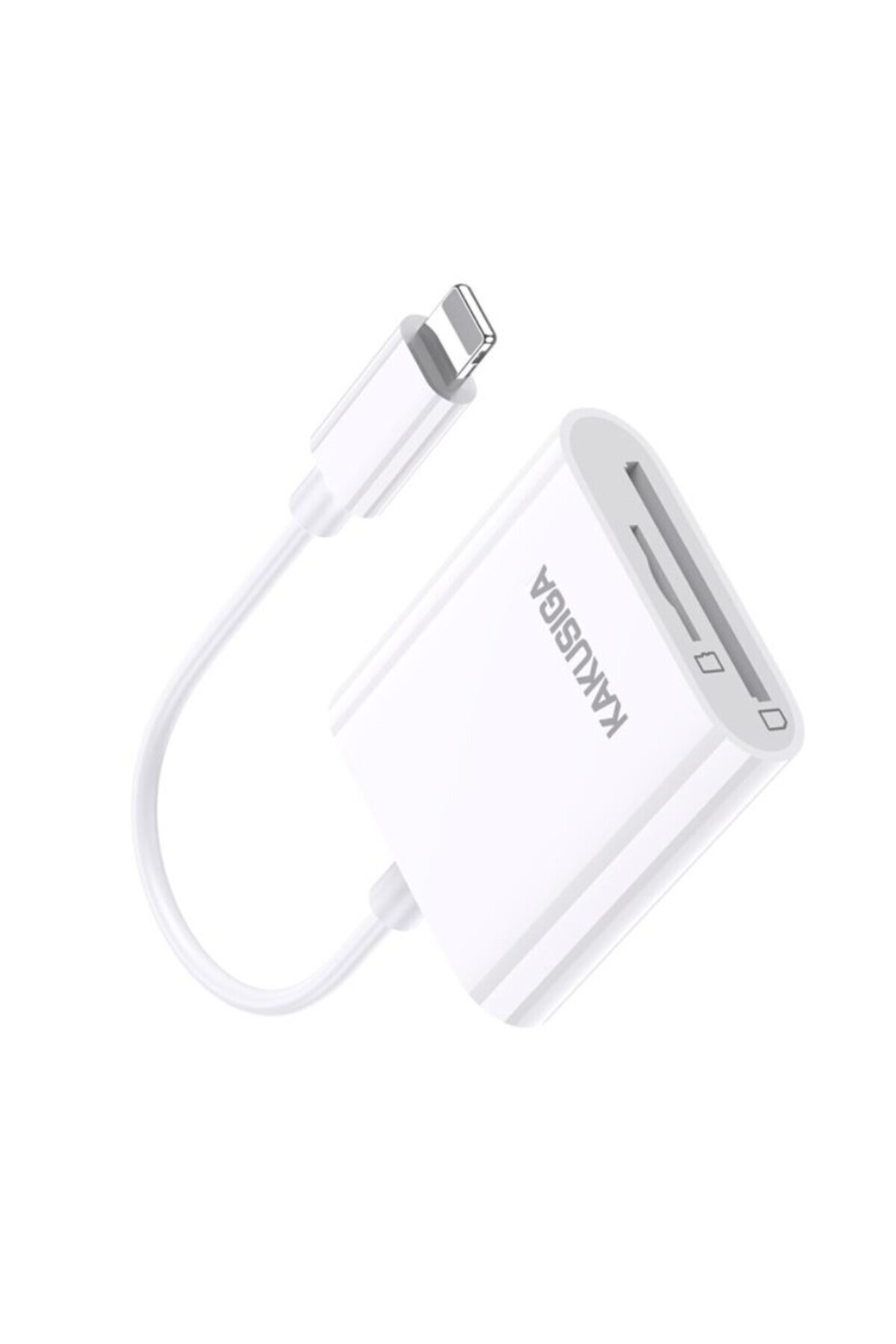 REDz Accessories-Lightning Card Reader, KSC-907, OTG 2-in-1 iP to SD/TF, Support up to 2TB 1