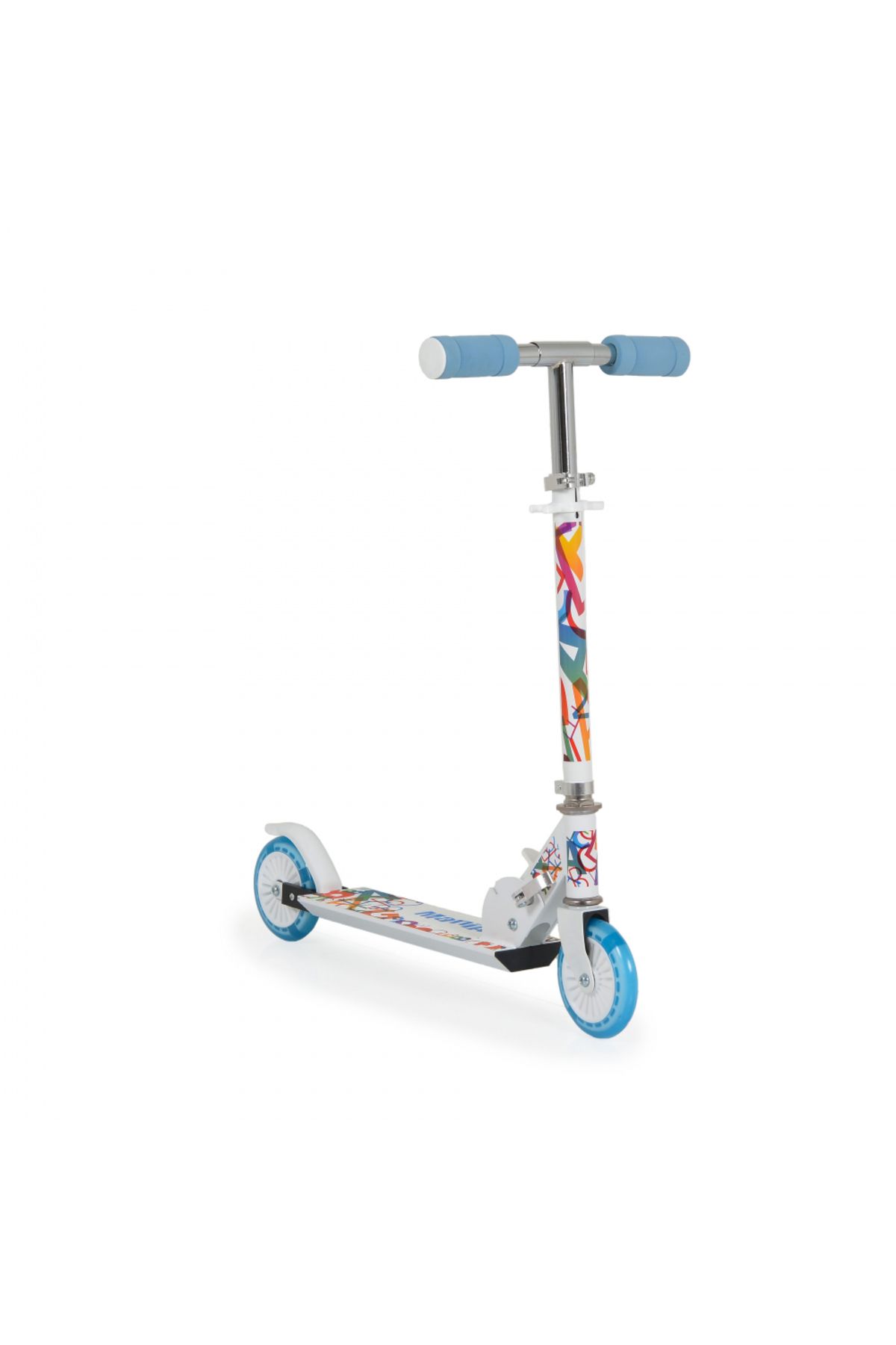 Moni-Foldable scooter with non-slip base, adjustable handlebar height 60-82 cm and PU wheels, from 3 years and up 1