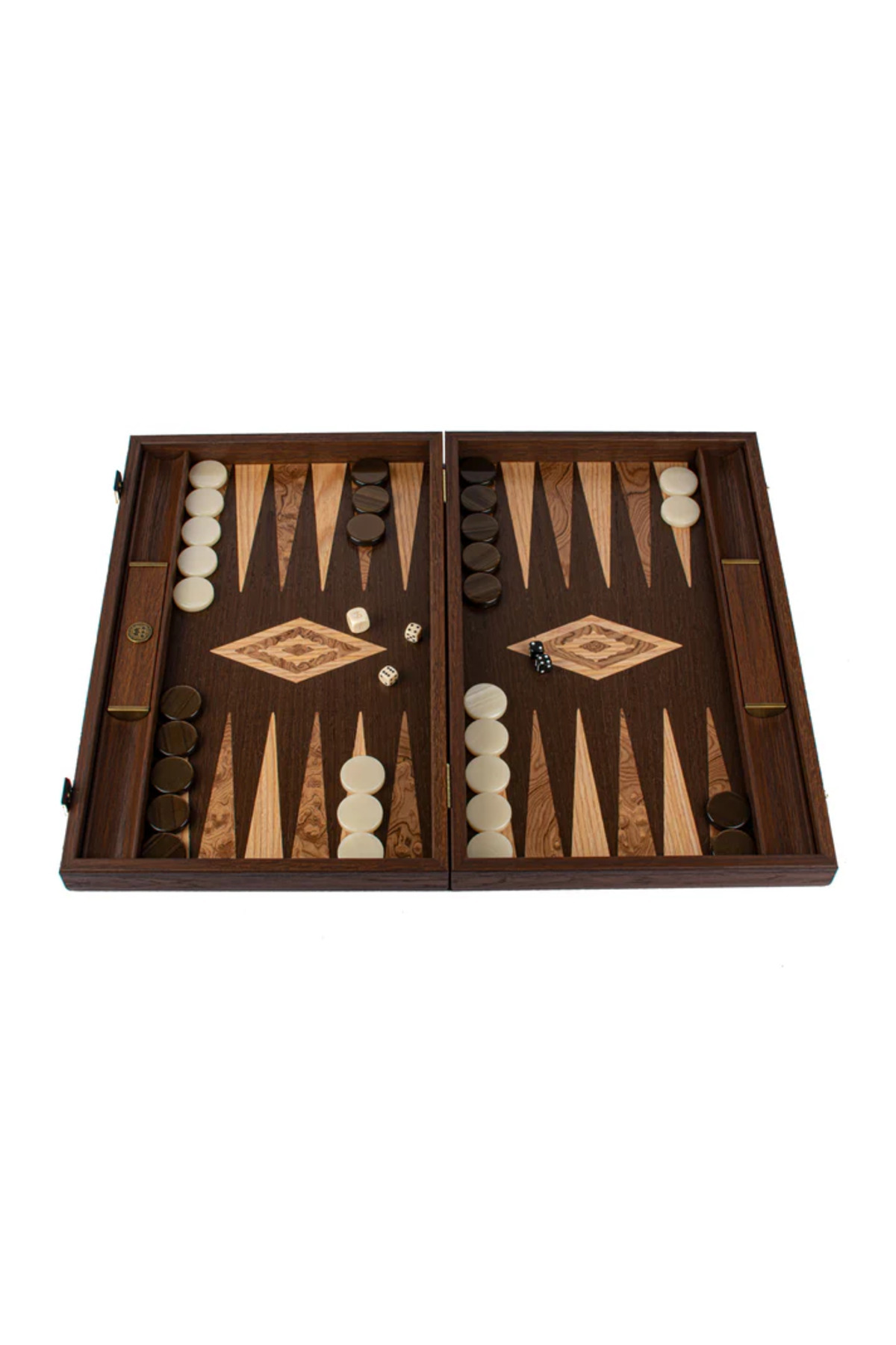 Manopoulos-Premium Handcrafted Wenge Board Set with Walnut Burl 1