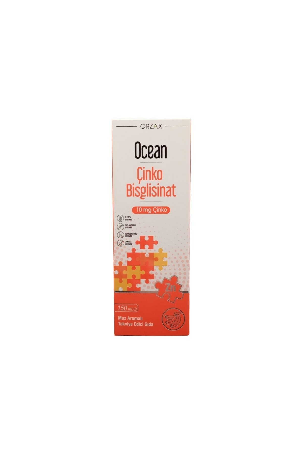 Ocean Çinko Bisglisinat Şurup 150 ml - Muz Aromalı - Fiyatı, Yorumları